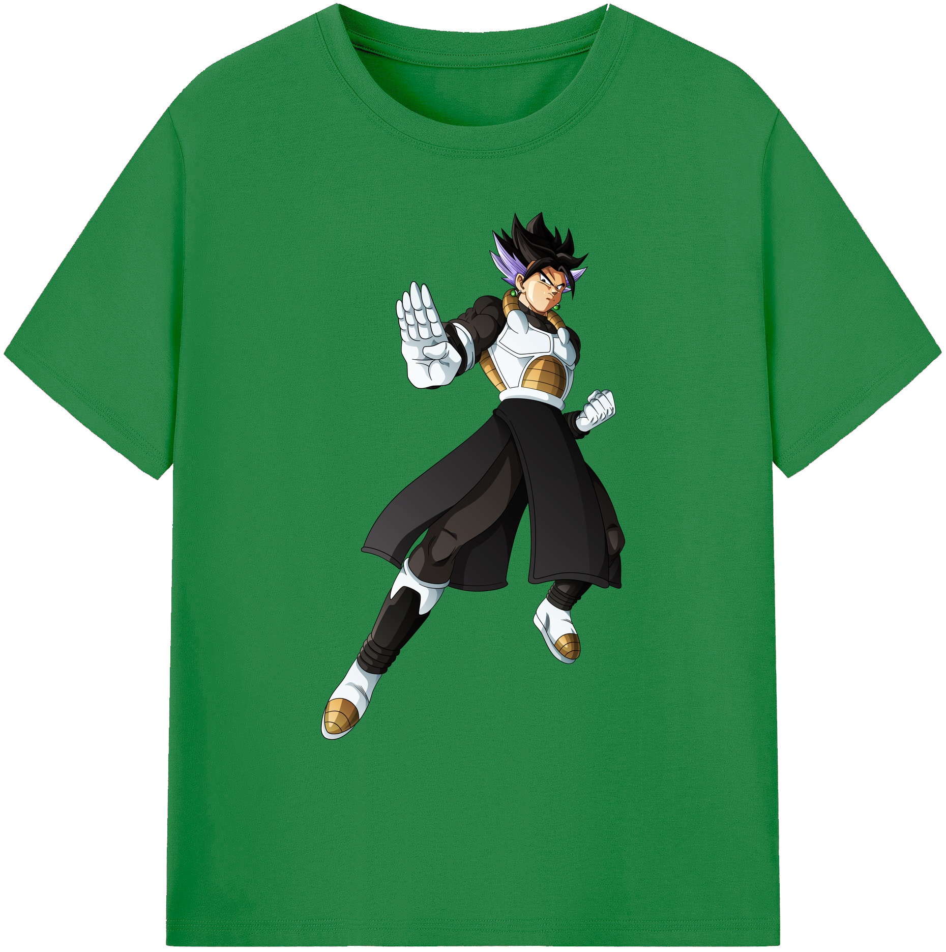 （画像用） ドラゴンボール ベジット DRAGON BALL Vegetto 綿100％ メンズ半袖Tシャツ｜肌触りやわらか＆通気性
