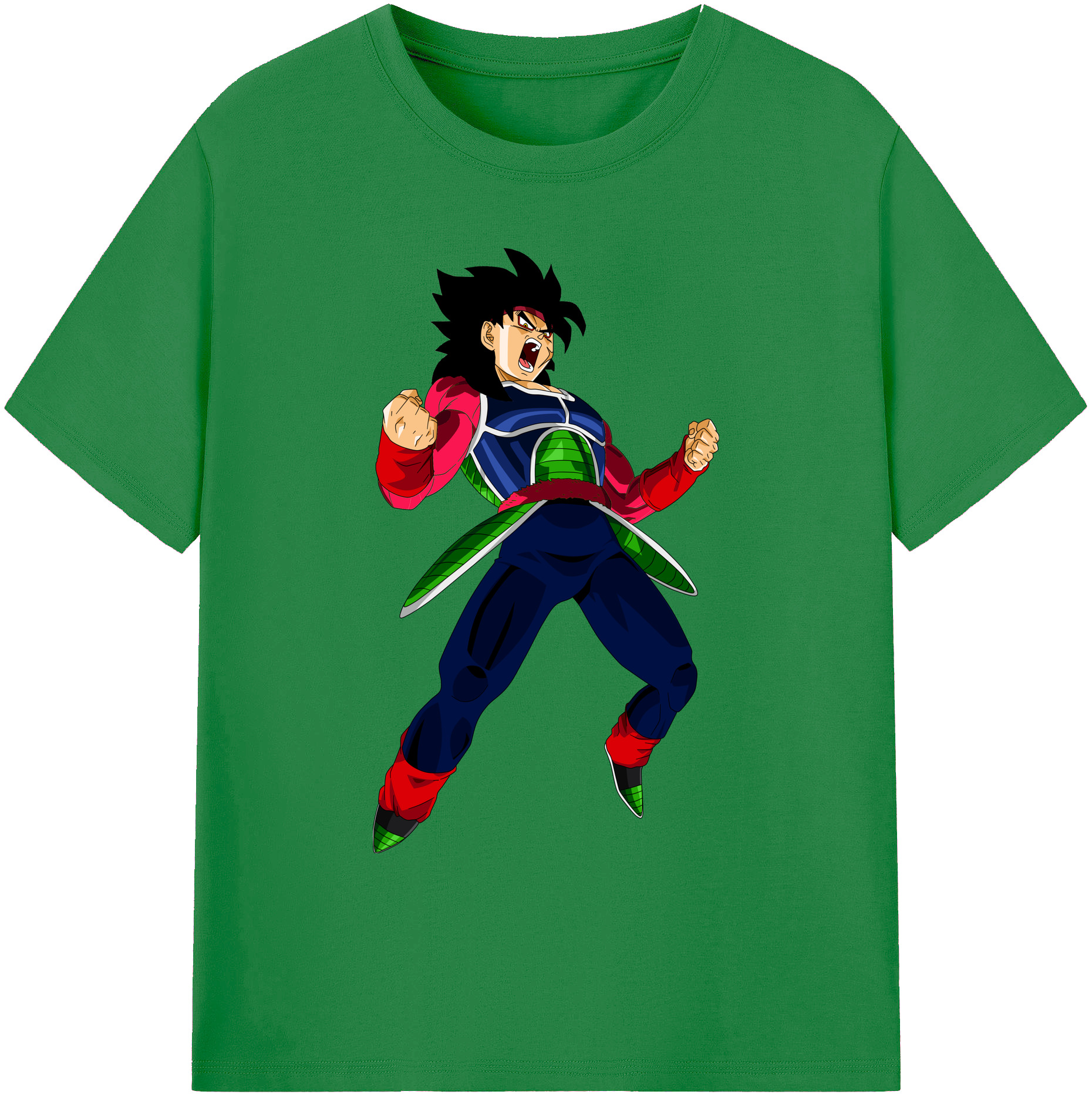 （画像用） ドラゴンボール バーダック DRAGON BALL Burdock 綿100％ メンズ半袖Tシャツ｜肌触りやわらか＆通気性