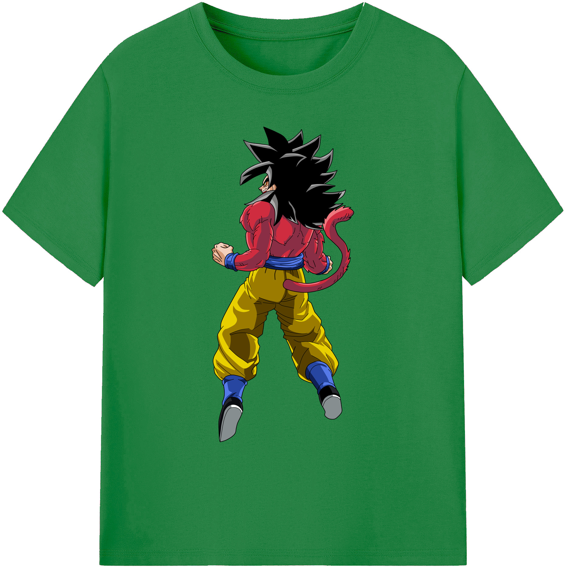 （画像用） ドラゴンボール 孫悟空（そん ごくう）Son Goku カカロット DRAGON BALL Kakarotto 綿100％ メンズ半袖Tシャツ｜肌触りやわらか＆通気性