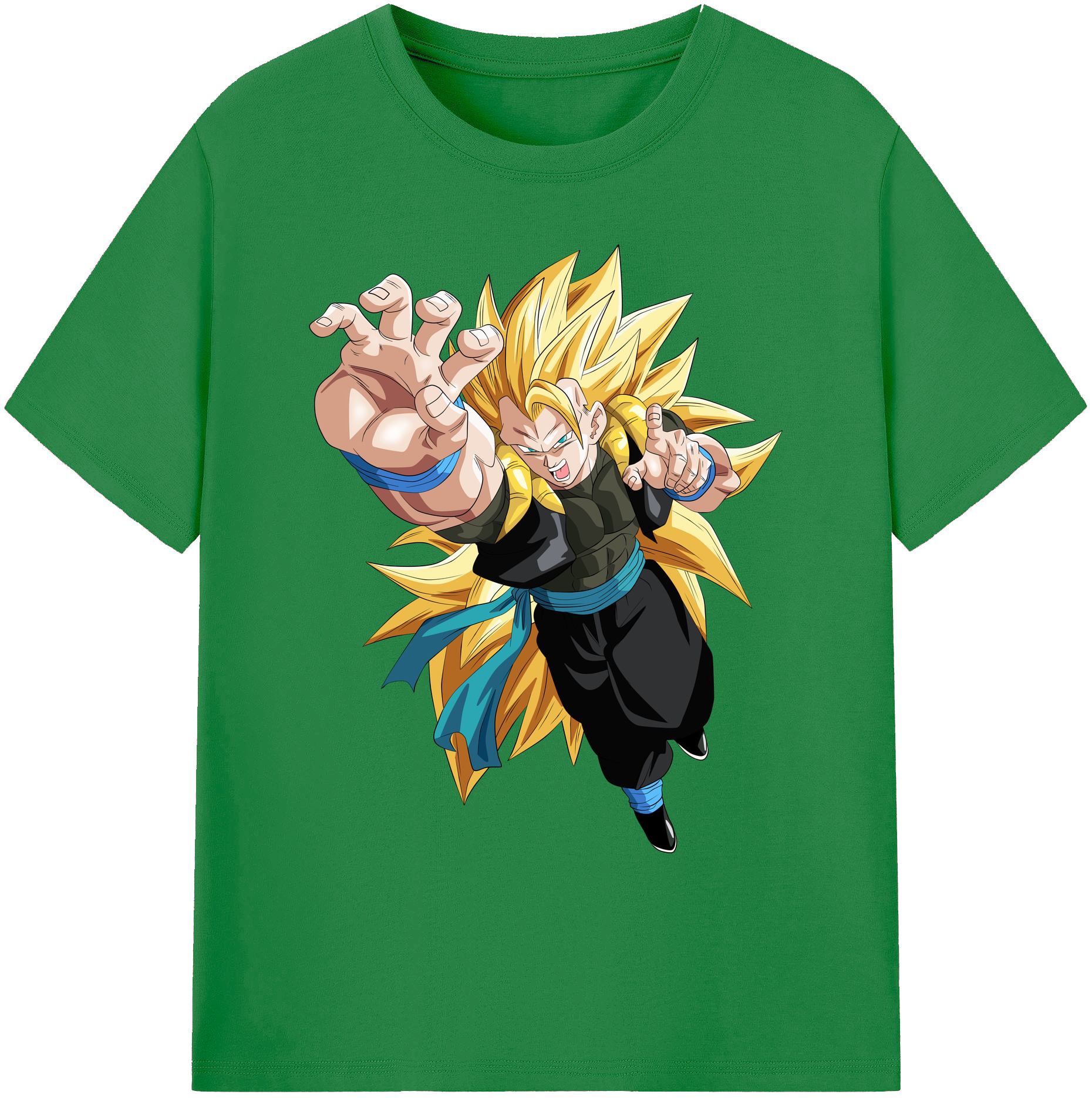 （画像用） ドラゴンボール ベジータ四世（Bejīta Yonsei）DRAGON BALL Vegeta IV 綿100％ メンズ半袖Tシャツ｜肌触りやわらか＆通気性