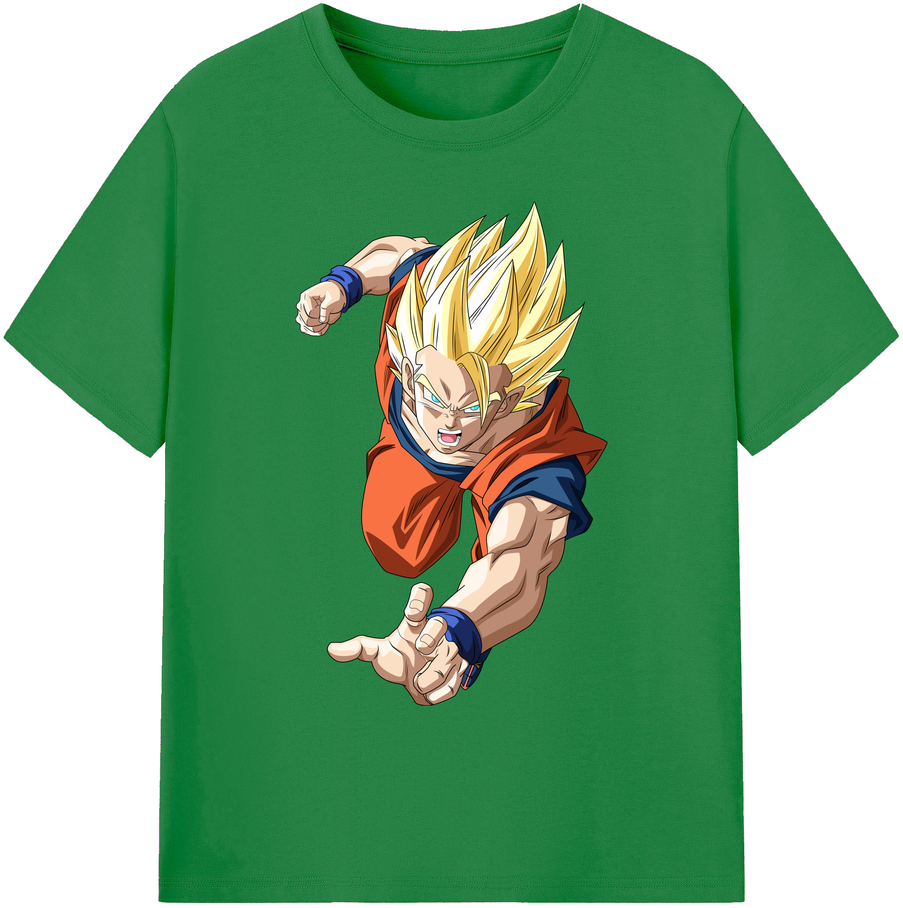 （画像用） ドラゴンボール 孫 悟飯（そんごはん）DRAGON BALL Son Gohan 綿100％ メンズ半袖Tシャツ｜肌触りやわらか＆通気性