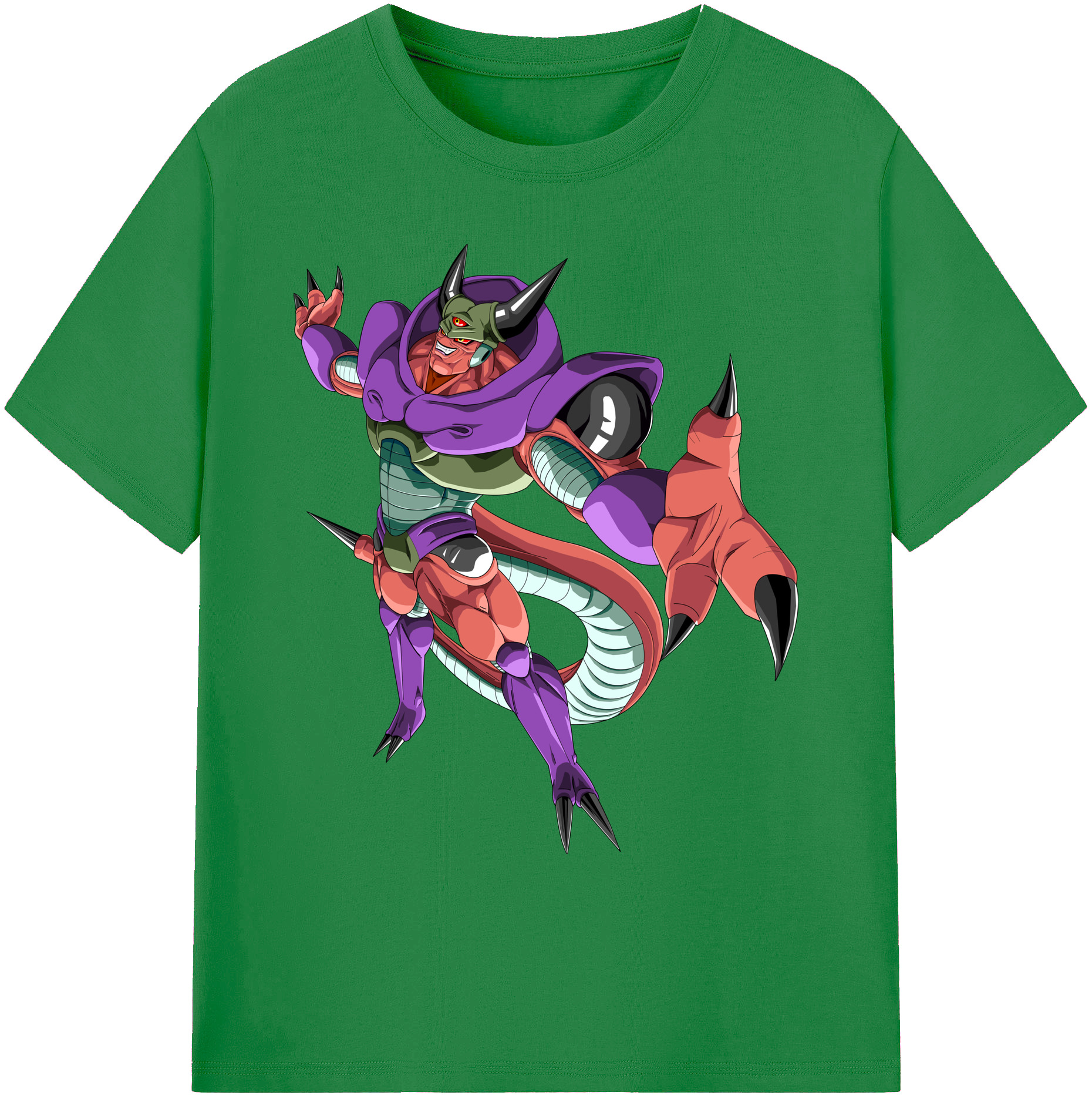 （画像用） ドラゴンボール ジャネンバ DRAGON BALL Janemba 綿100％ メンズ半袖Tシャツ｜肌触りやわらか＆通気性
