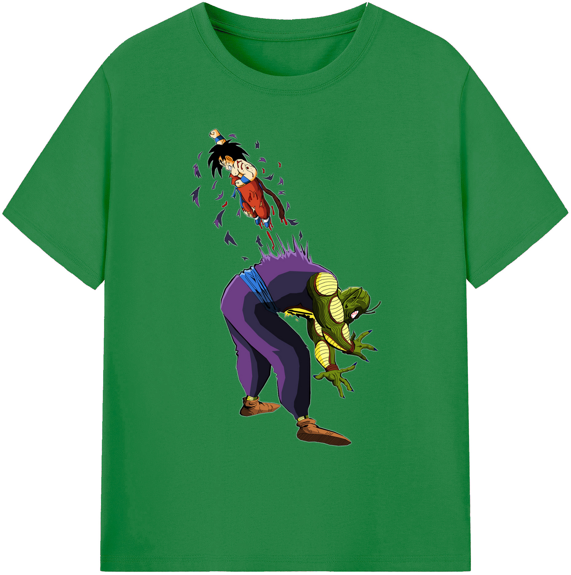 （画像用） ドラゴンボール DRAGON BALL 綿100％ メンズ半袖Tシャツ｜肌触りやわらか＆通気性