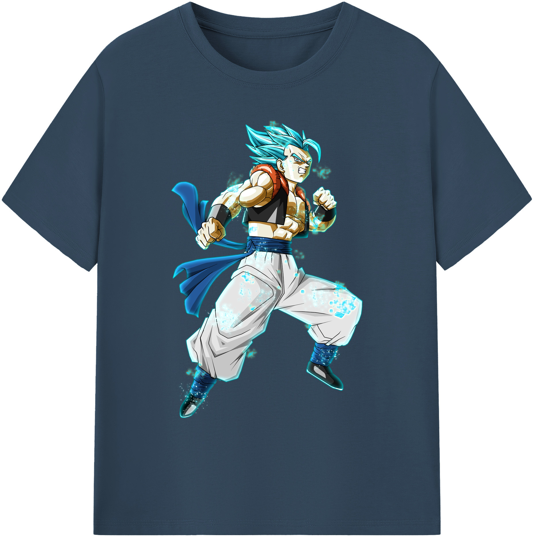 （画像用） ドラゴンボール ベジータ四世（Bejīta Yonsei）DRAGON BALL Vegeta IV 綿100％ メンズ半袖Tシャツ｜肌触りやわらか＆通気性
