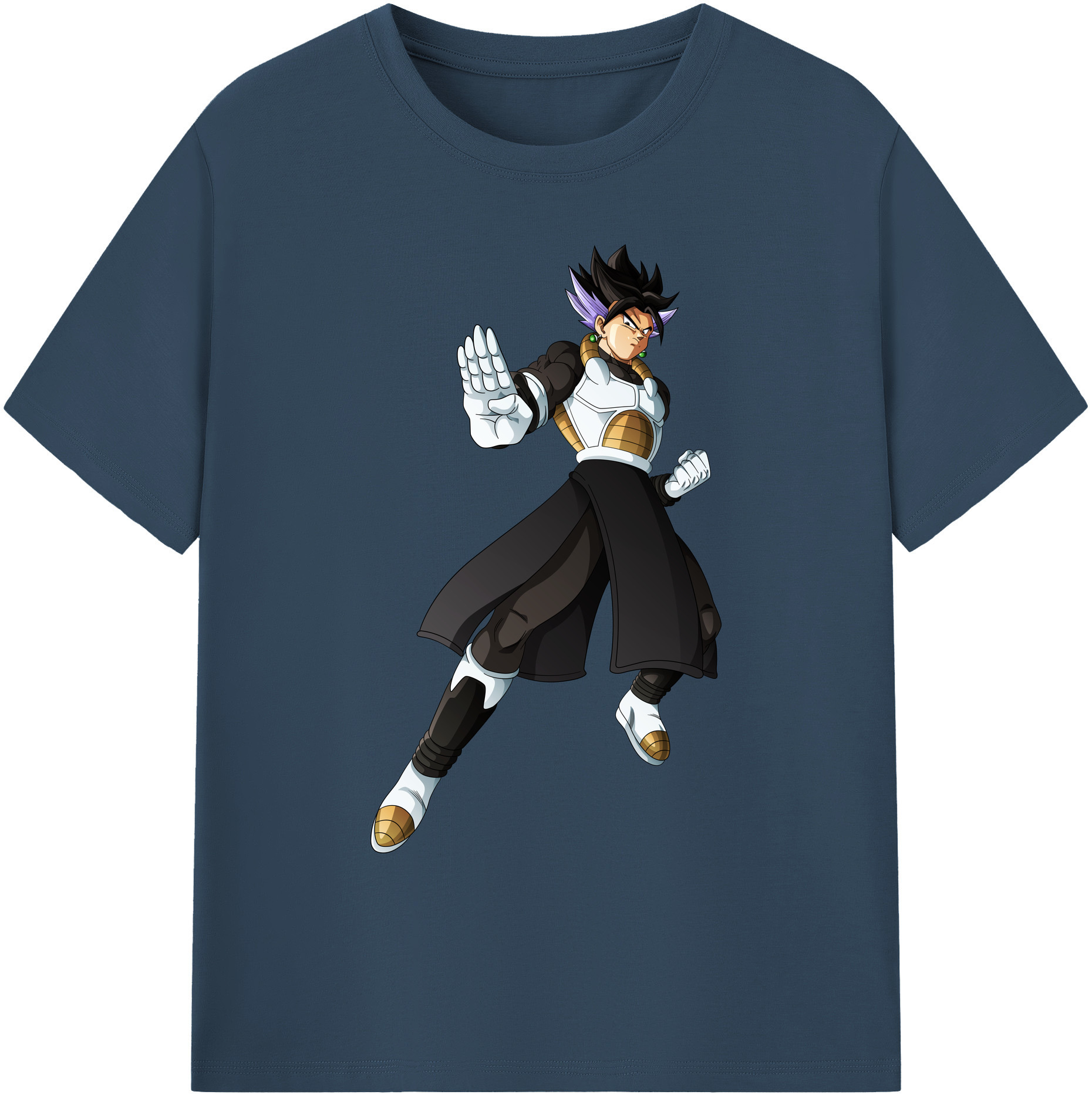 （画像用） ドラゴンボール ベジット DRAGON BALL Vegetto 綿100％ メンズ半袖Tシャツ｜肌触りやわらか＆通気性