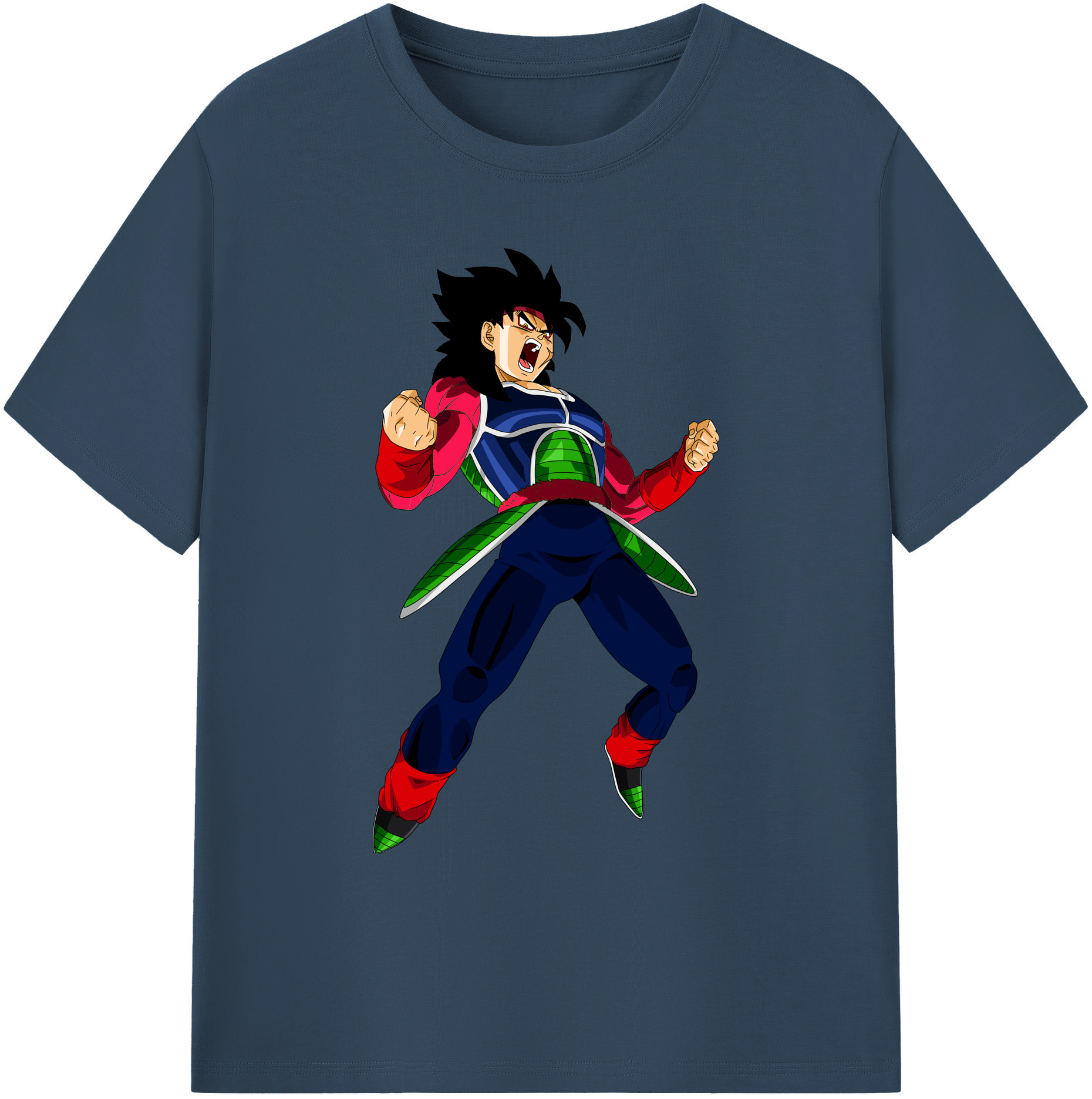 （画像用） ドラゴンボール バーダック DRAGON BALL Burdock 綿100％ メンズ半袖Tシャツ｜肌触りやわらか＆通気性
