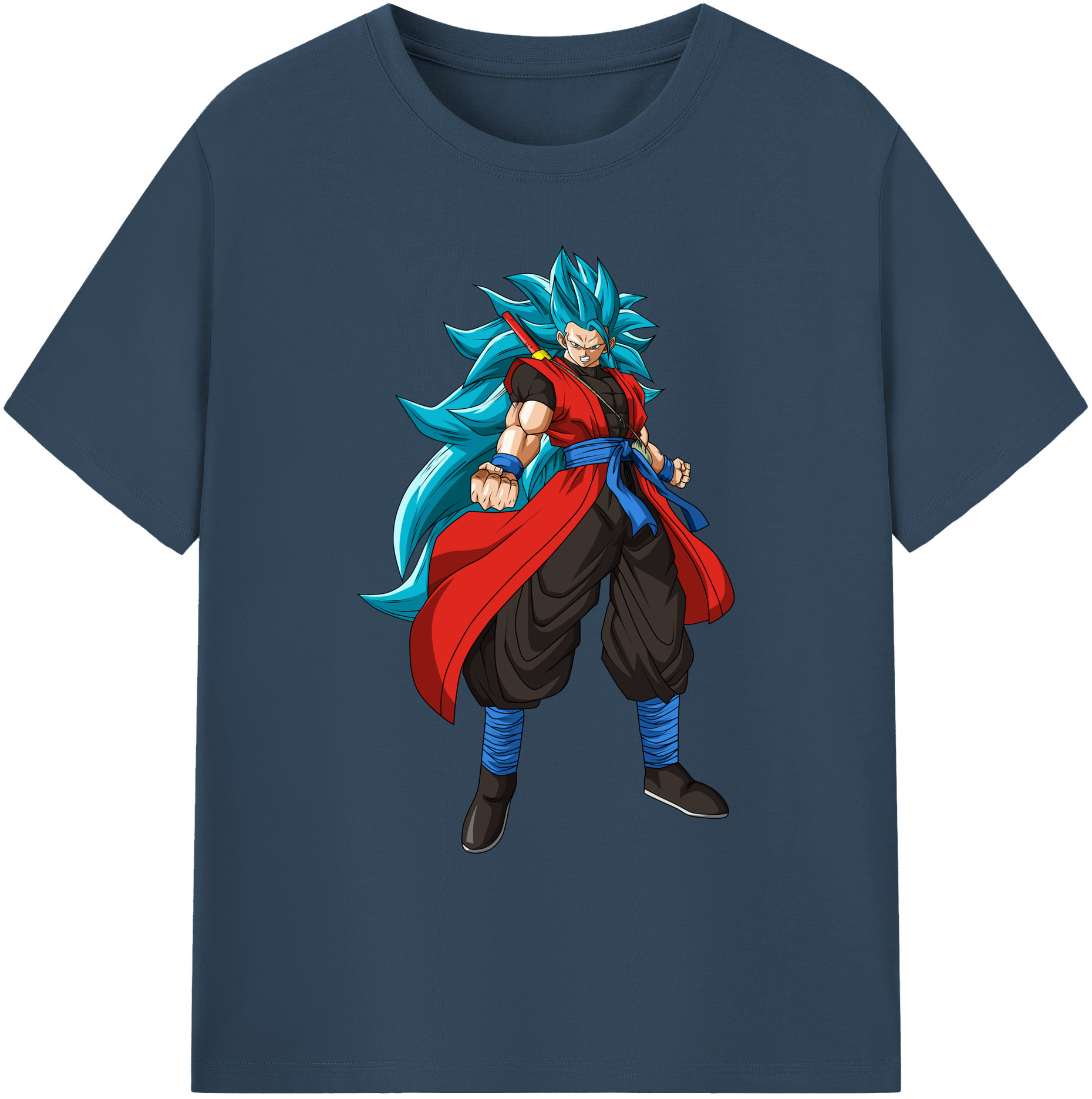 （画像用） ドラゴンボール ベジット DRAGON BALL Vegetto 綿100％ メンズ半袖Tシャツ｜肌触りやわらか＆通気性