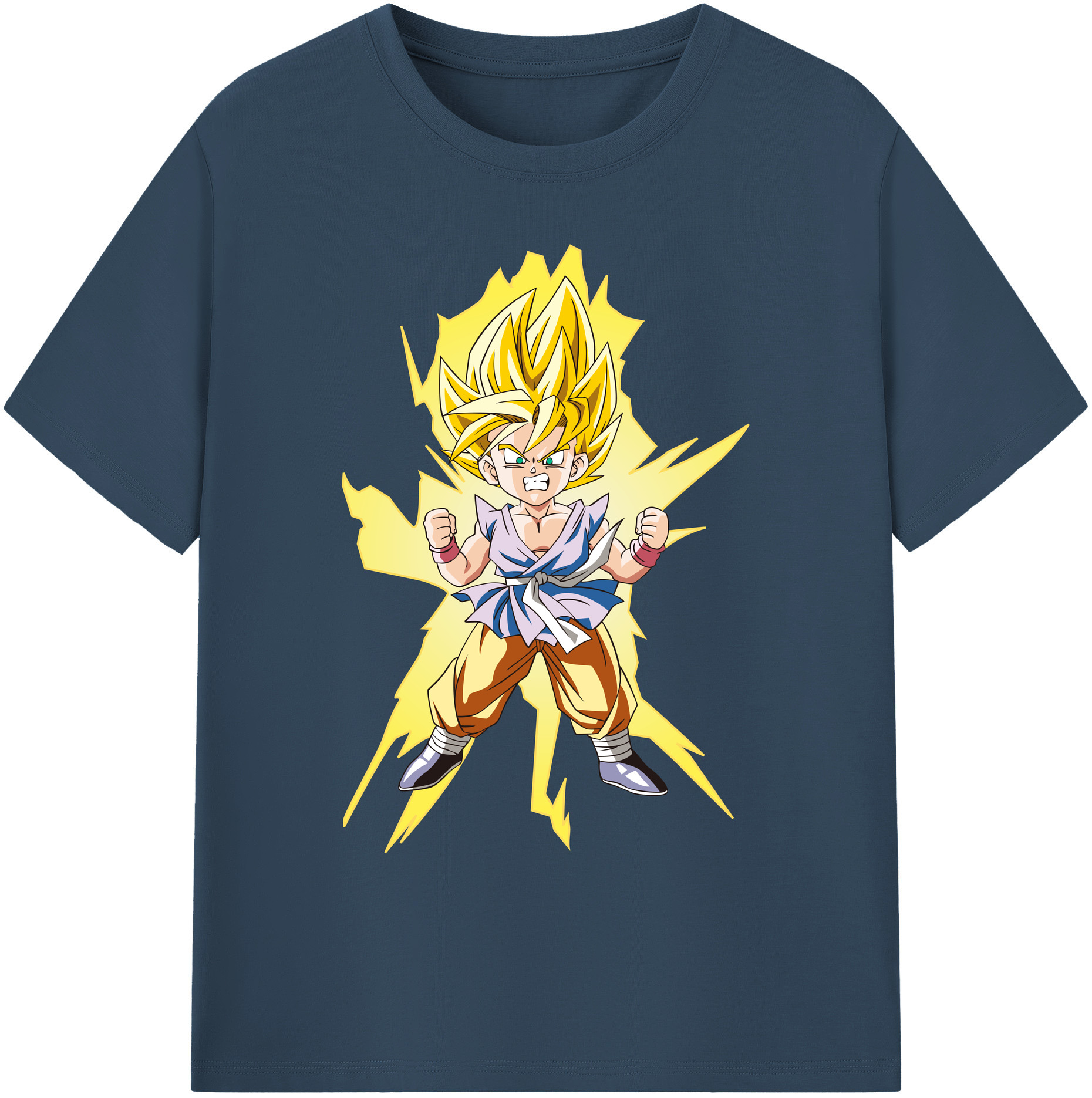 （画像用） ドラゴンボール ベジット DRAGON BALL Vegetto 綿100％ メンズ半袖Tシャツ｜肌触りやわらか＆通気性