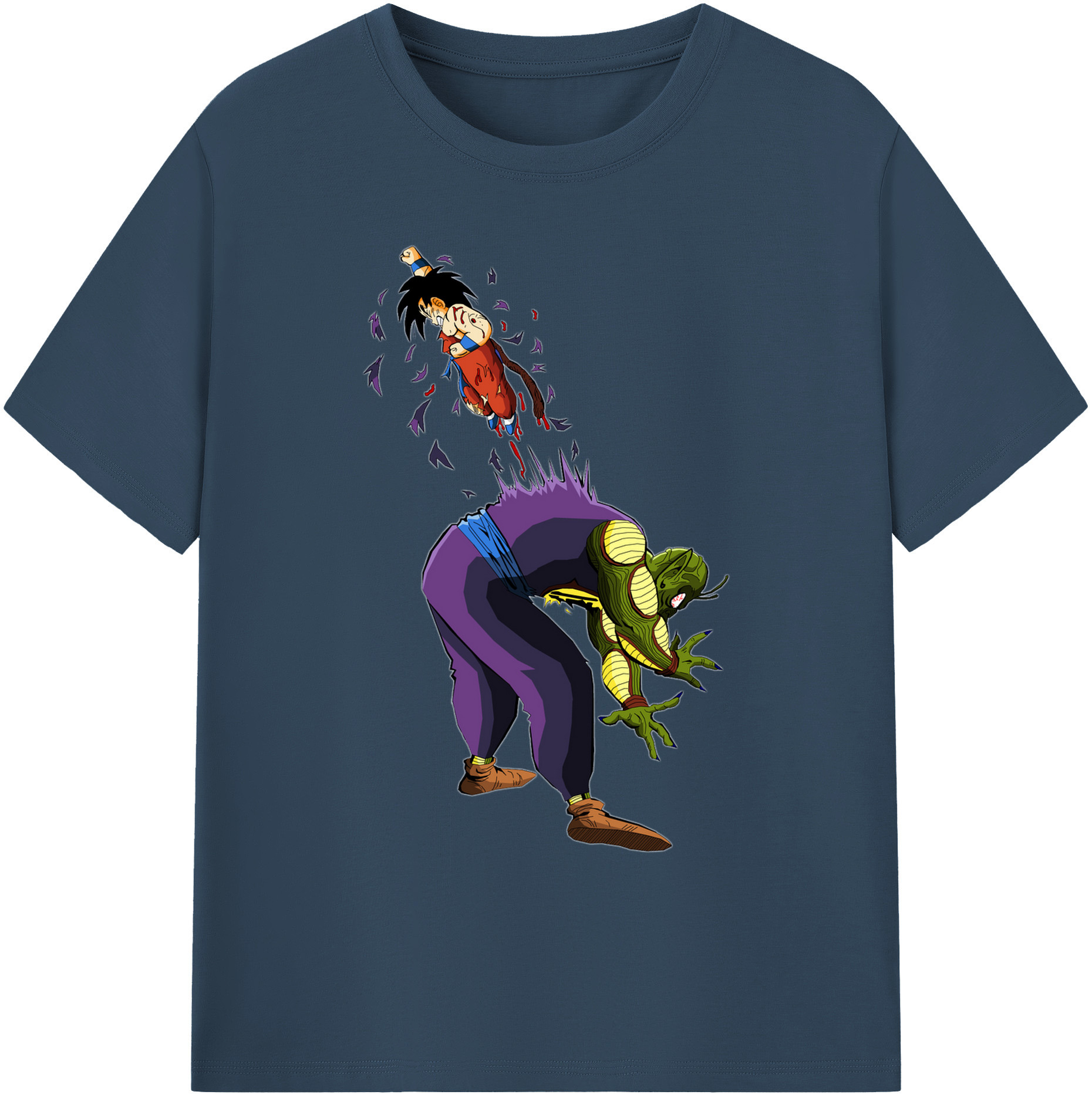 （画像用） ドラゴンボール DRAGON BALL 綿100％ メンズ半袖Tシャツ｜肌触りやわらか＆通気性