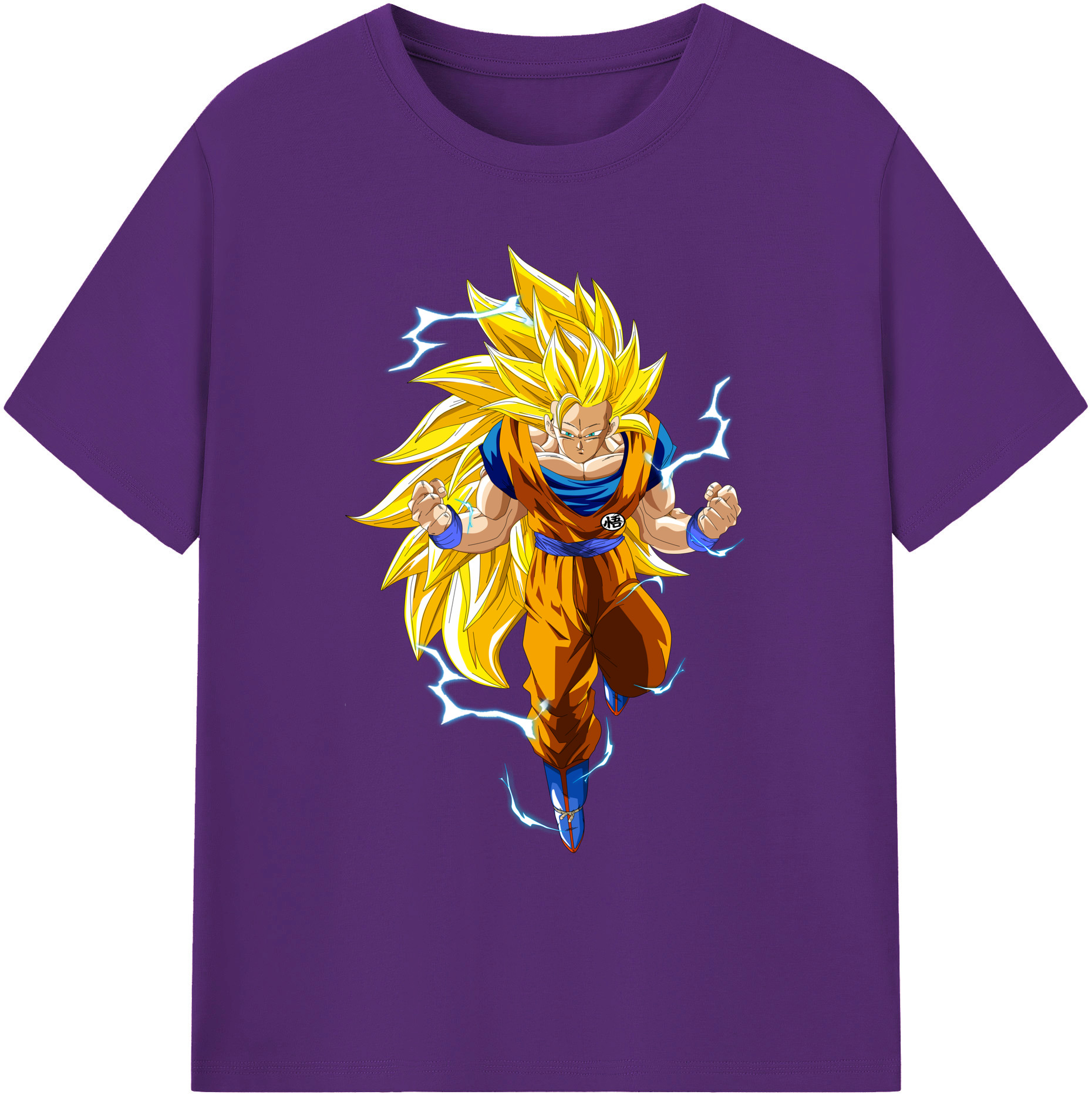 （画像用） ドラゴンボール 孫悟空（そん ごくう）Son Goku カカロット DRAGON BALL Kakarotto 綿100％ メンズ半袖Tシャツ｜肌触りやわらか＆通気性