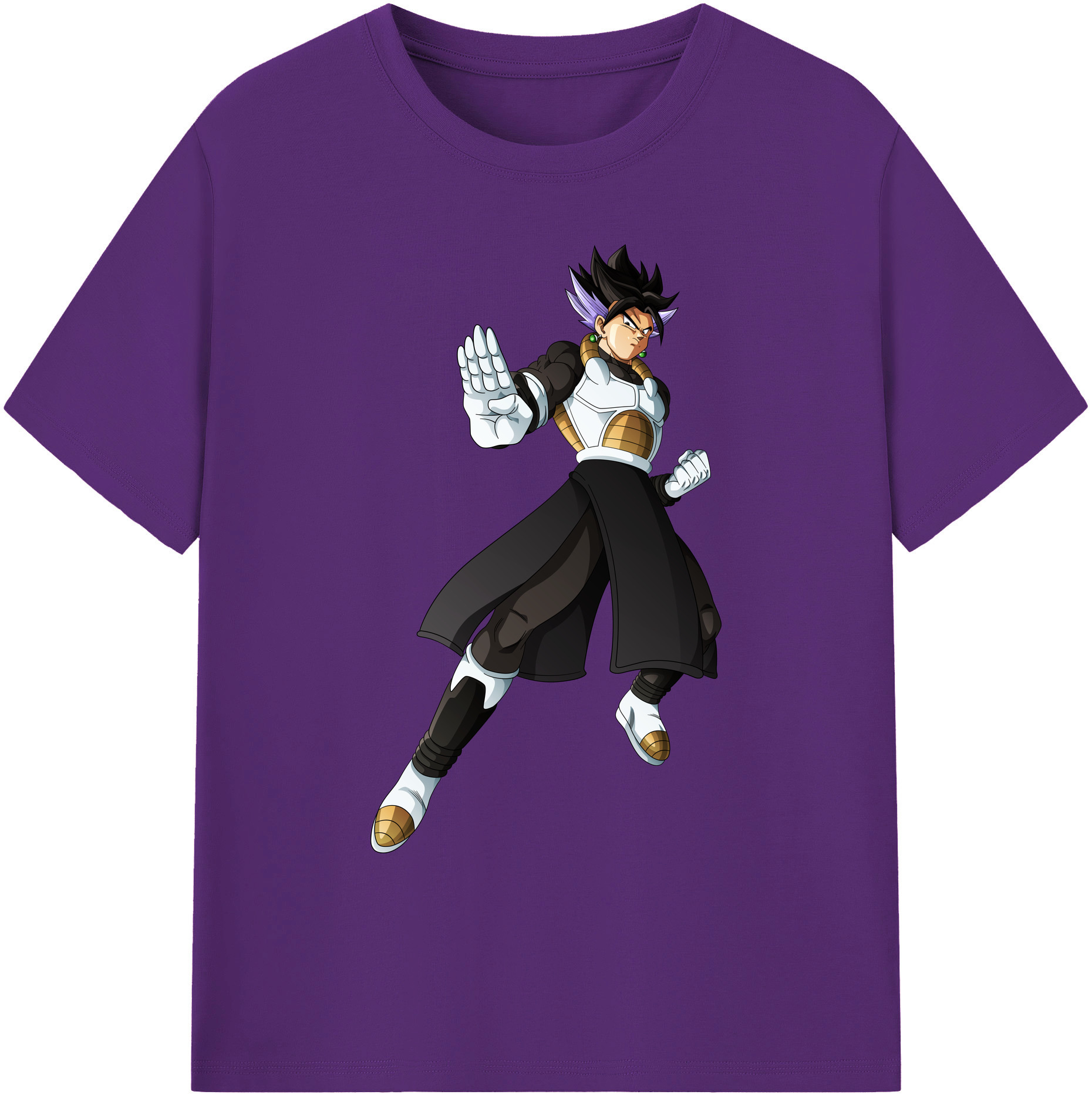 （画像用） ドラゴンボール ベジット DRAGON BALL Vegetto 綿100％ メンズ半袖Tシャツ｜肌触りやわらか＆通気性
