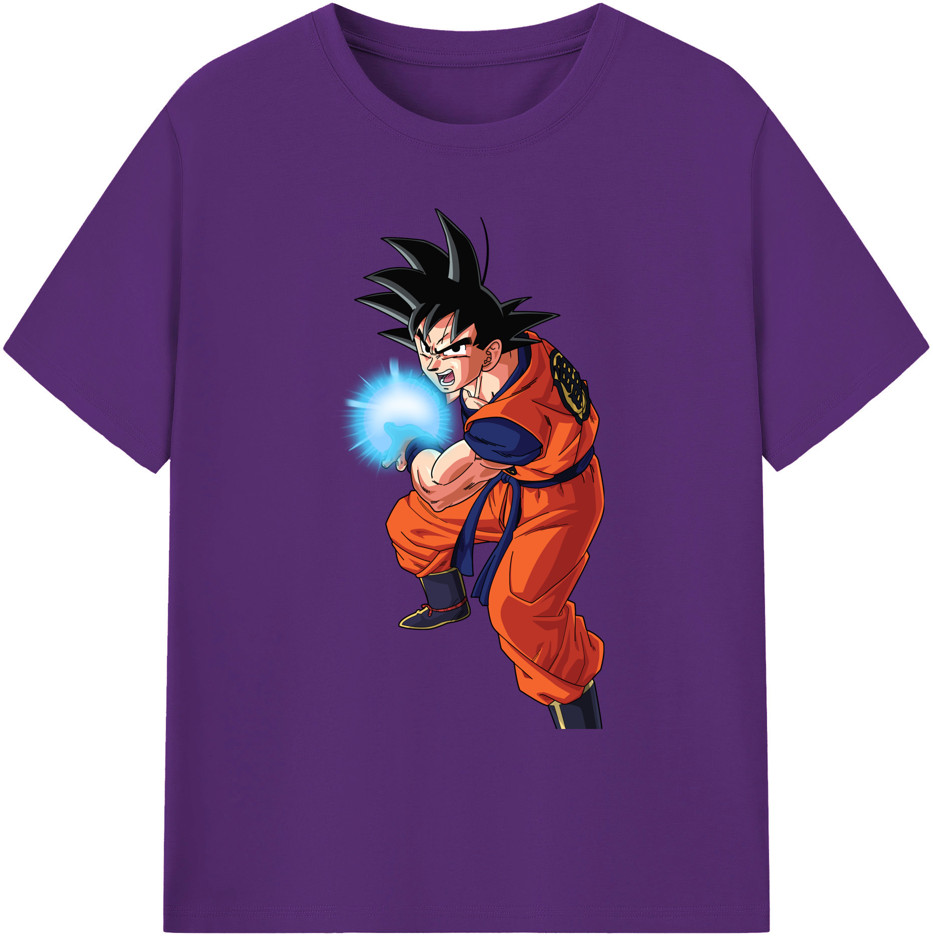 （画像用） ドラゴンボール 孫悟空（そん ごくう）Son Goku カカロット DRAGON BALL Kakarotto 綿100％ メンズ半袖Tシャツ｜肌触りやわらか＆通気性