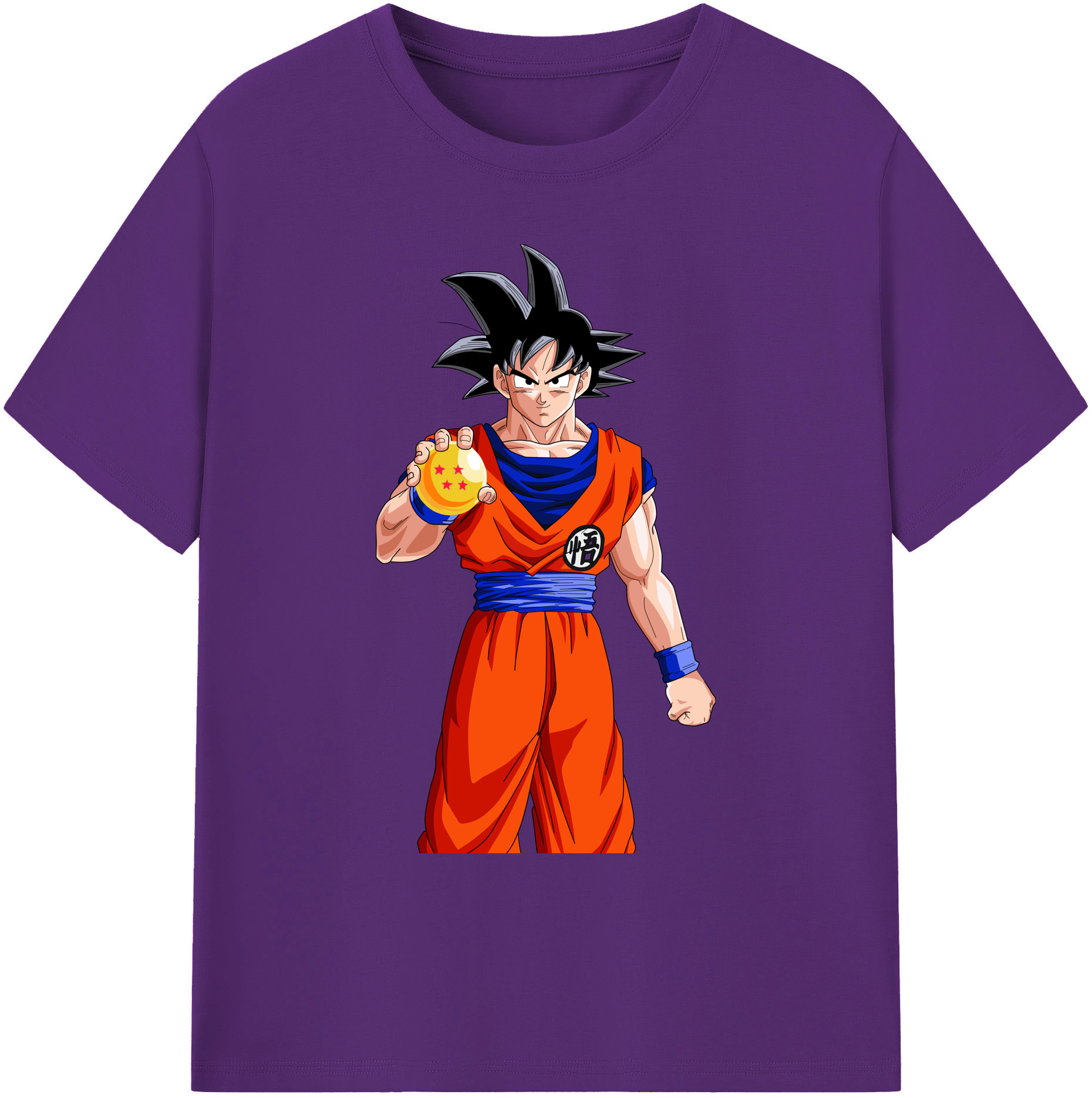 （画像用） ドラゴンボール 孫悟空（そん ごくう）Son Goku カカロット DRAGON BALL Kakarotto 綿100％ メンズ半袖Tシャツ｜肌触りやわらか＆通気性