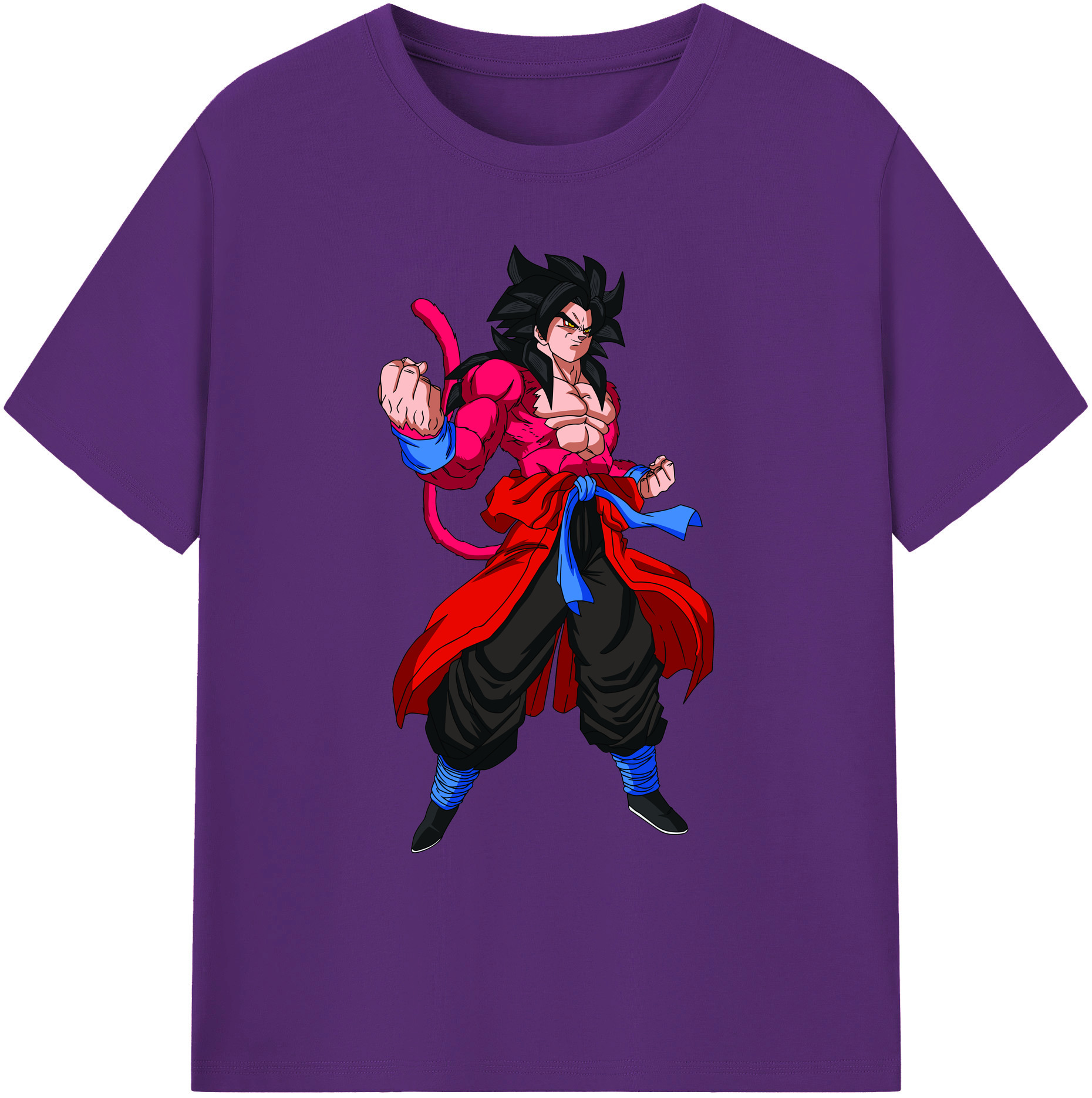 （画像用） ドラゴンボール 孫悟空（そん ごくう）Son Goku カカロット DRAGON BALL Kakarotto 綿100％ メンズ半袖Tシャツ｜肌触りやわらか＆通気性