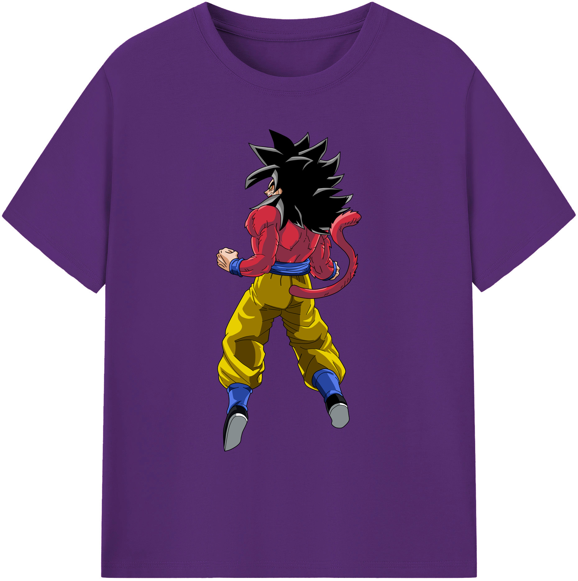 （画像用） ドラゴンボール 孫悟空（そん ごくう）Son Goku カカロット DRAGON BALL Kakarotto 綿100％ メンズ半袖Tシャツ｜肌触りやわらか＆通気性