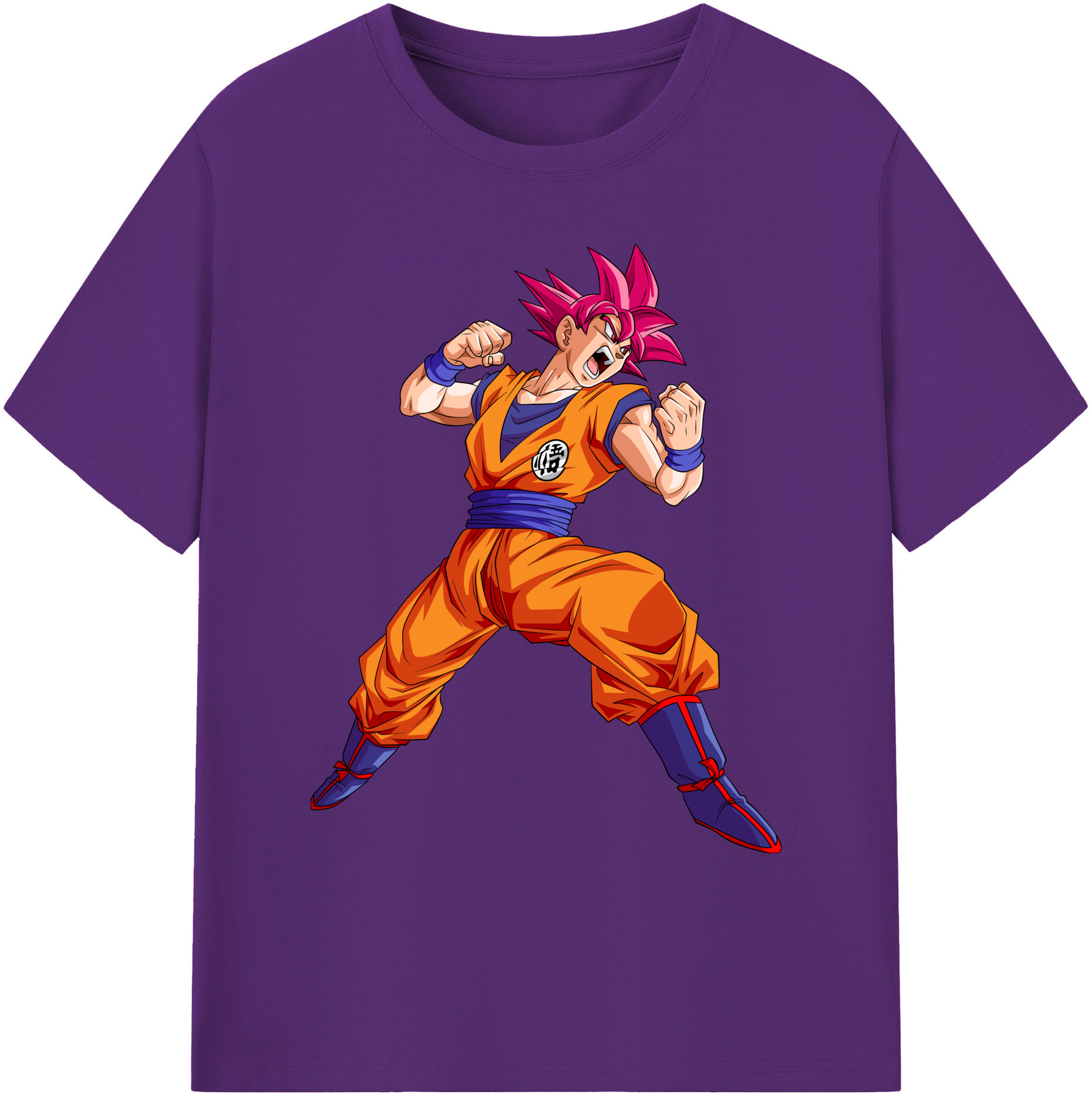 （画像用） ドラゴンボール 孫悟空（そん ごくう）Son Goku カカロット DRAGON BALL Kakarotto 綿100％ メンズ半袖Tシャツ｜肌触りやわらか＆通気性