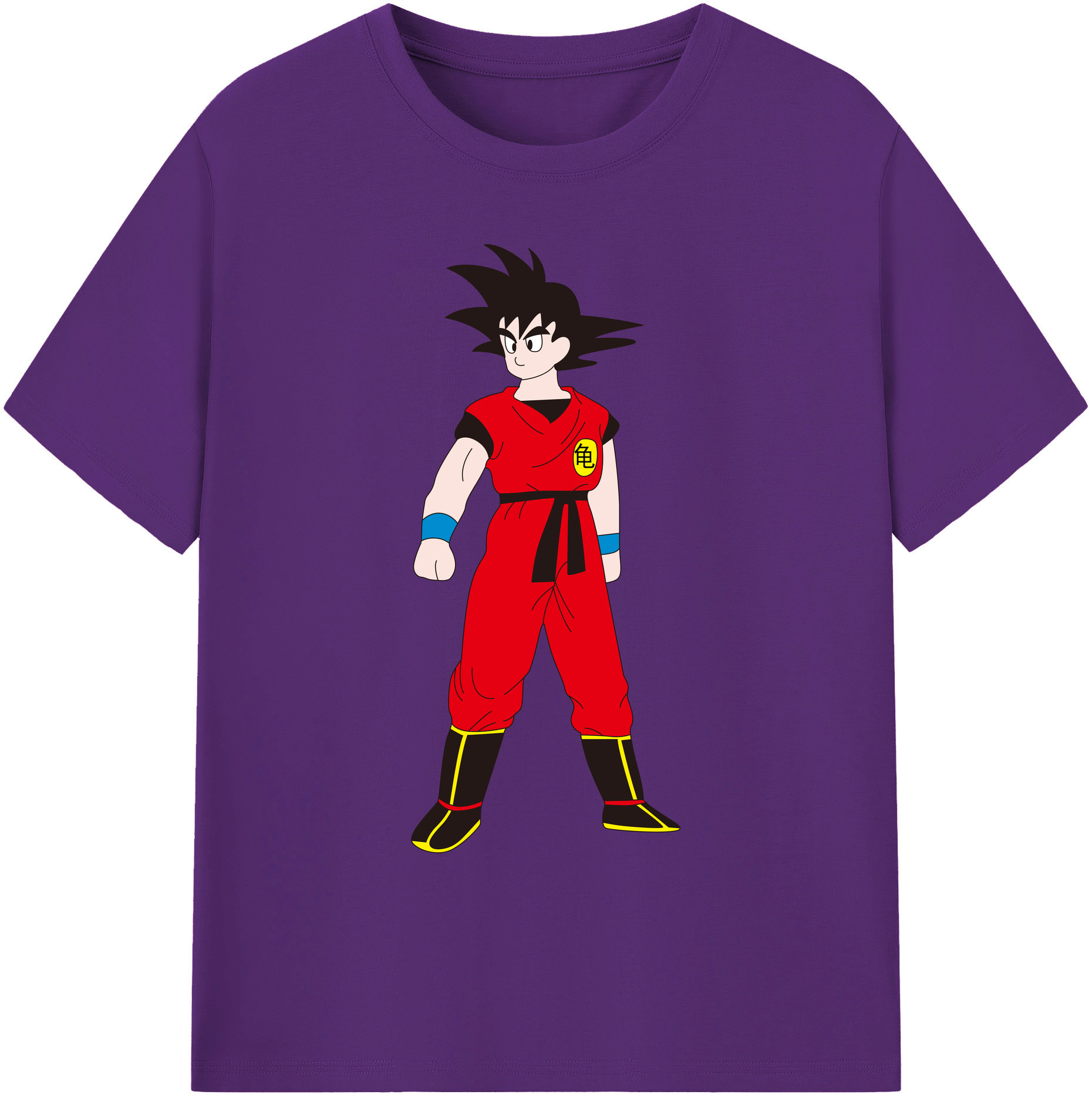 （画像用） ドラゴンボール 孫悟空（そん ごくう）Son Goku カカロット DRAGON BALL Kakarotto 綿100％ メンズ半袖Tシャツ｜肌触りやわらか＆通気性