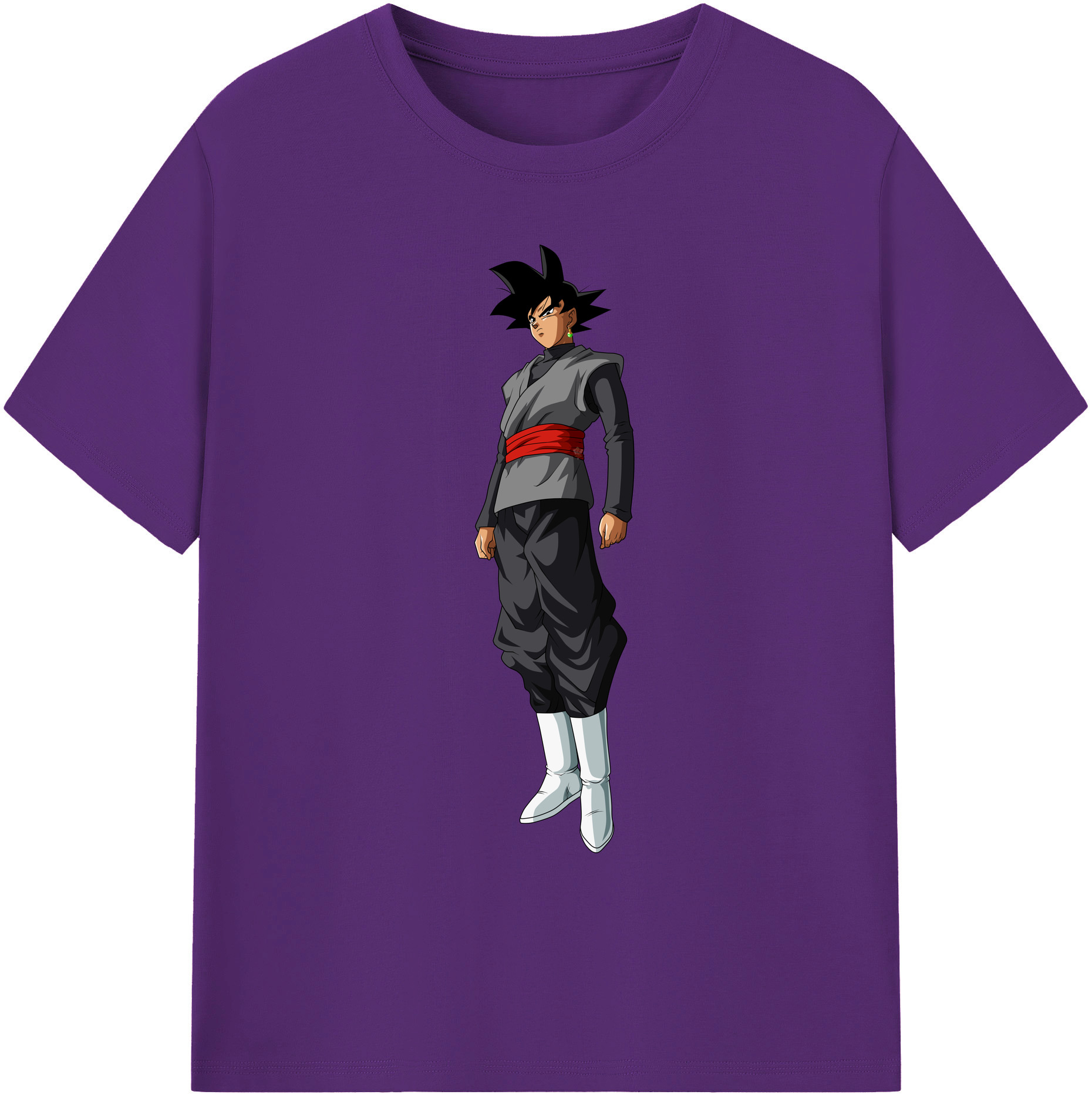 （画像用） ドラゴンボール ベジータ四世（Bejīta Yonsei）DRAGON BALL Vegeta IV 綿100％ メンズ半袖Tシャツ｜肌触りやわらか＆通気性