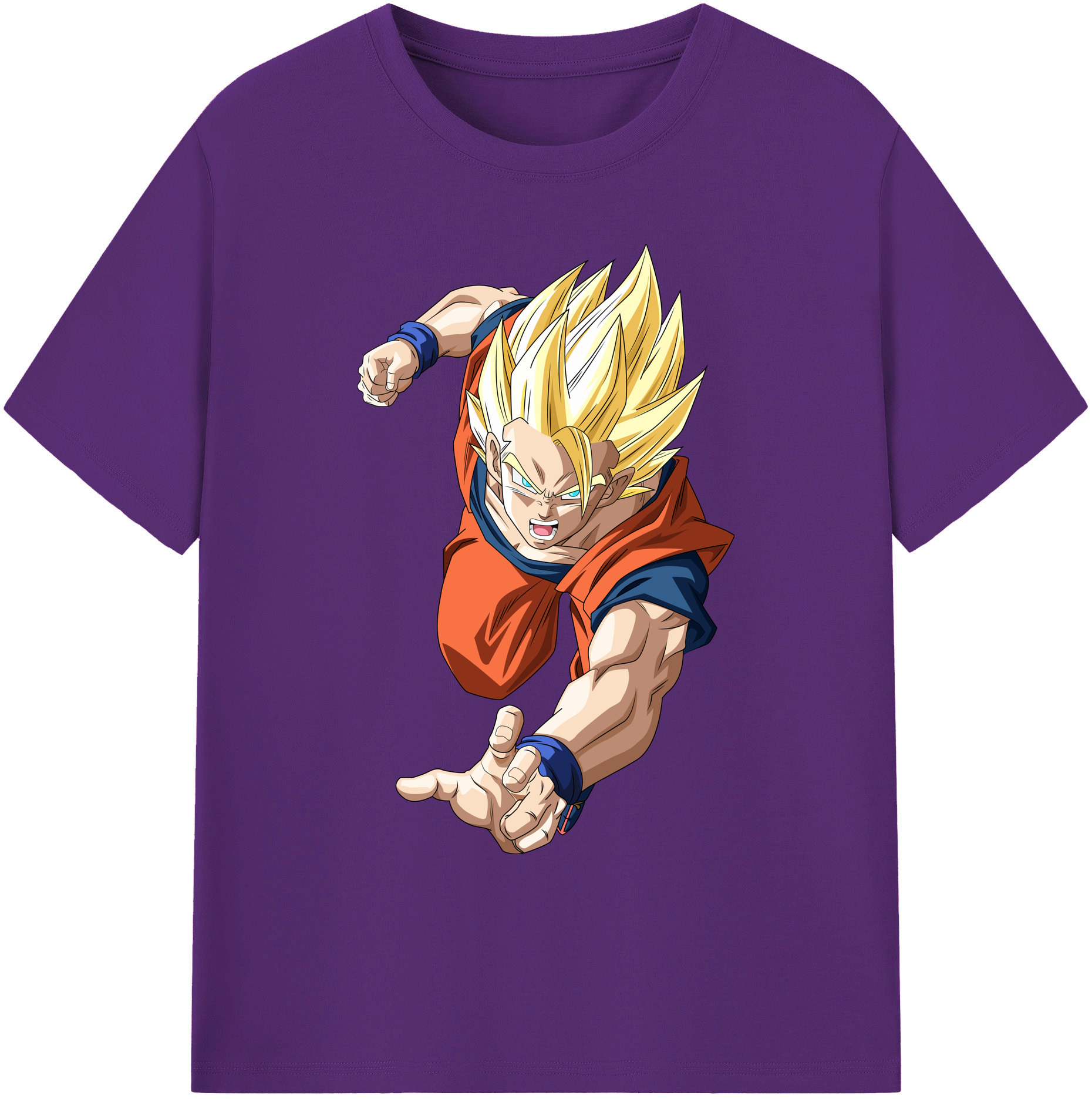 （画像用） ドラゴンボール 孫 悟飯（そんごはん）DRAGON BALL Son Gohan 綿100％ メンズ半袖Tシャツ｜肌触りやわらか＆通気性