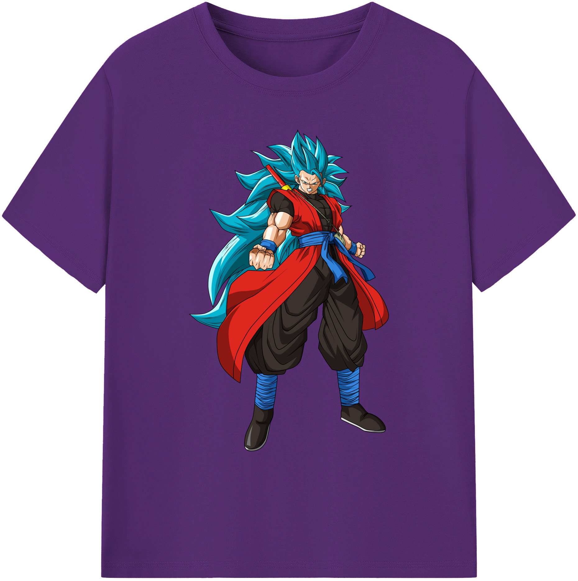 （画像用） ドラゴンボール ベジット DRAGON BALL Vegetto 綿100％ メンズ半袖Tシャツ｜肌触りやわらか＆通気性
