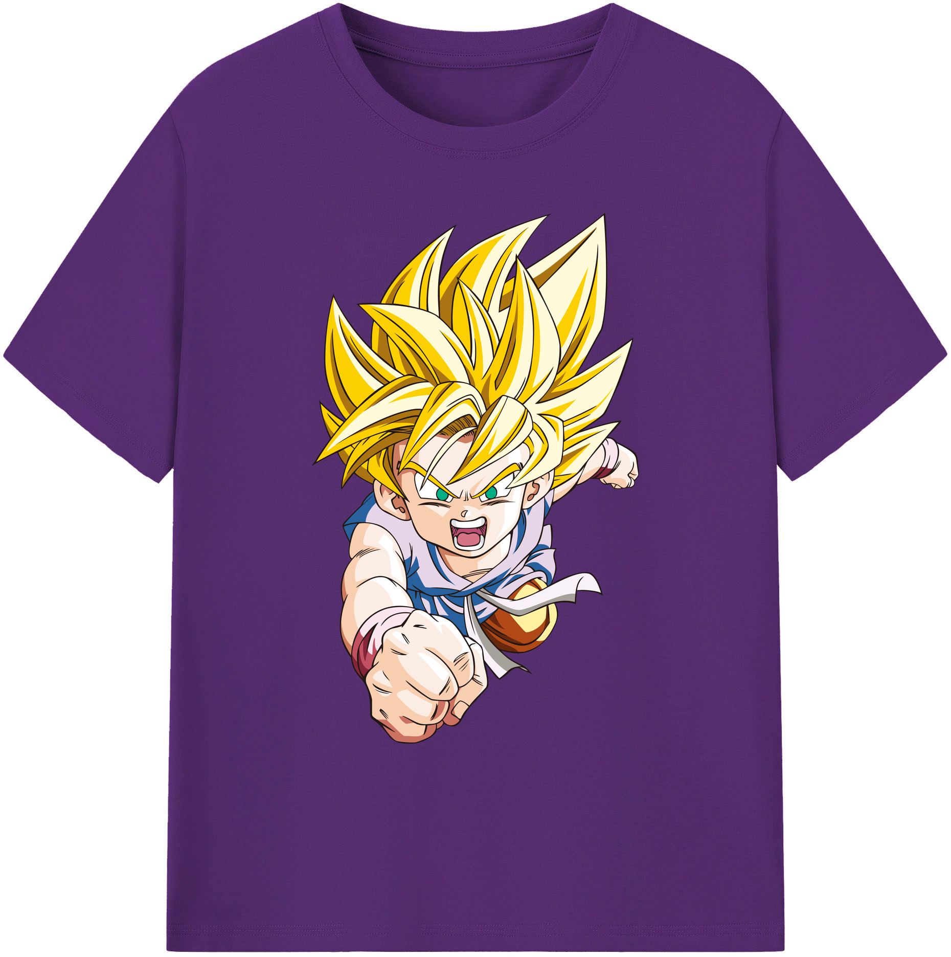 （画像用） ドラゴンボール ベジット DRAGON BALL Vegetto 綿100％ メンズ半袖Tシャツ｜肌触りやわらか＆通気性