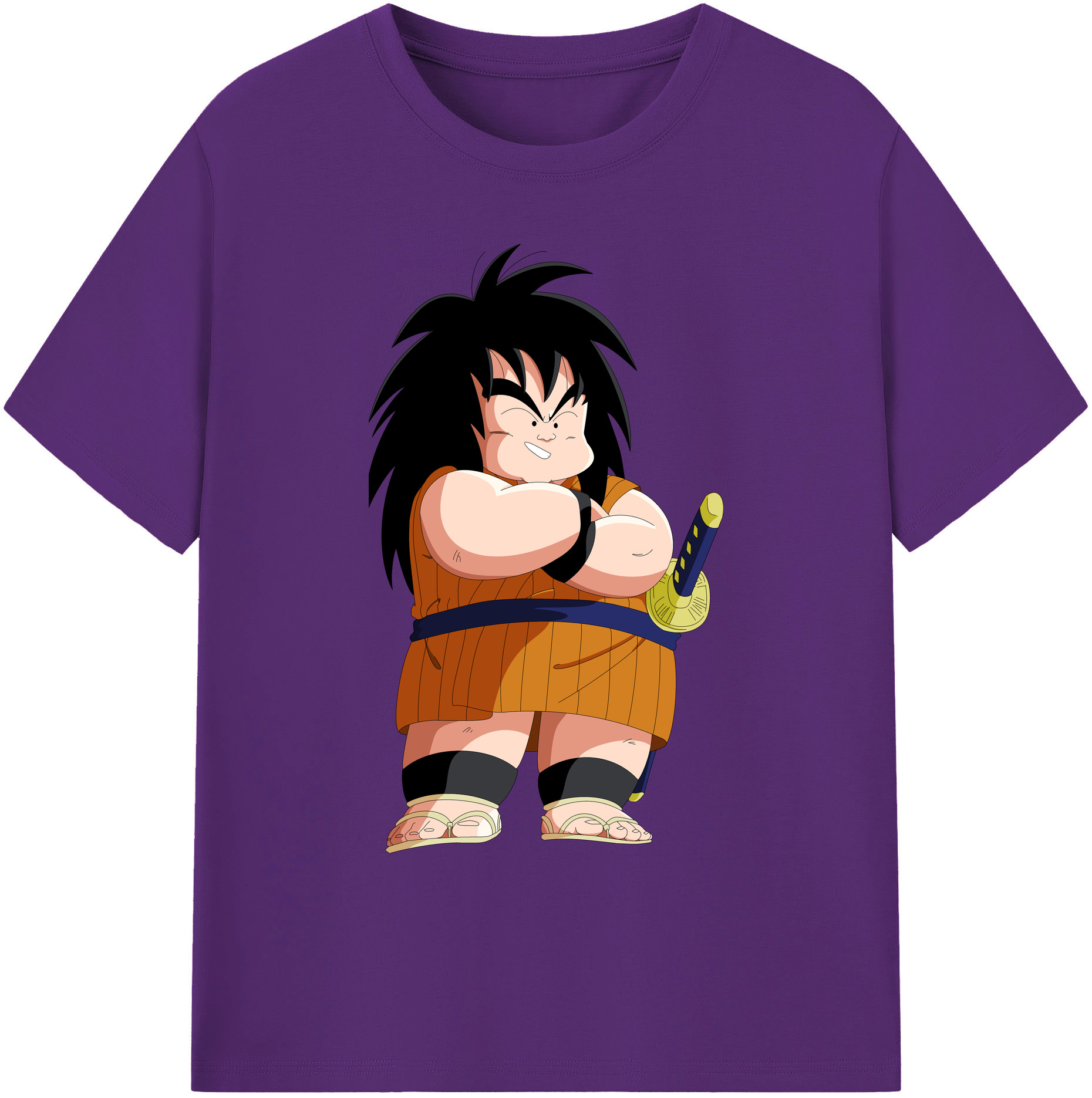 （画像用） ドラゴンボール やじろべえ DRAGON BALL Yajirobe 綿100％ メンズ半袖Tシャツ｜肌触りやわらか＆通気性