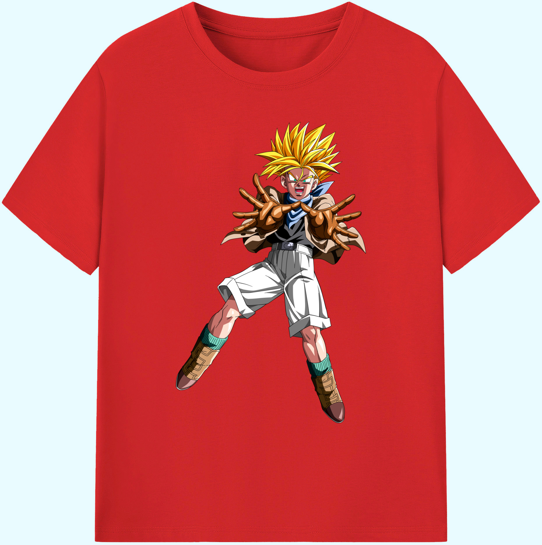 （画像用） ドラゴンボール DRAGON BALL 綿100％ メンズ半袖Tシャツ｜肌触りやわらか＆通気性