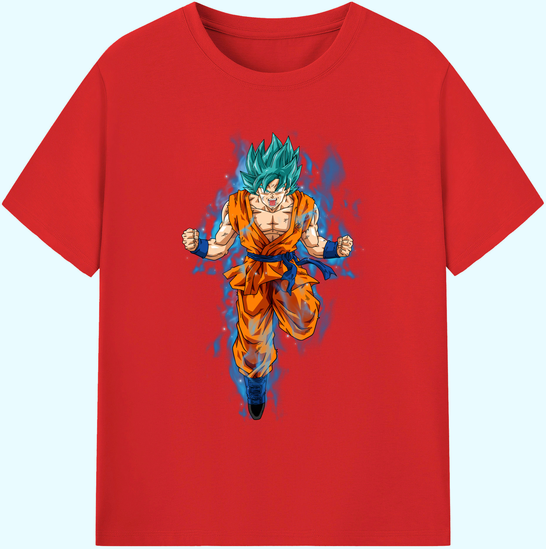（画像用） ドラゴンボール 孫 悟飯（そんごはん）DRAGON BALL Son Gohan 綿100％ メンズ半袖Tシャツ｜肌触りやわらか＆通気性
