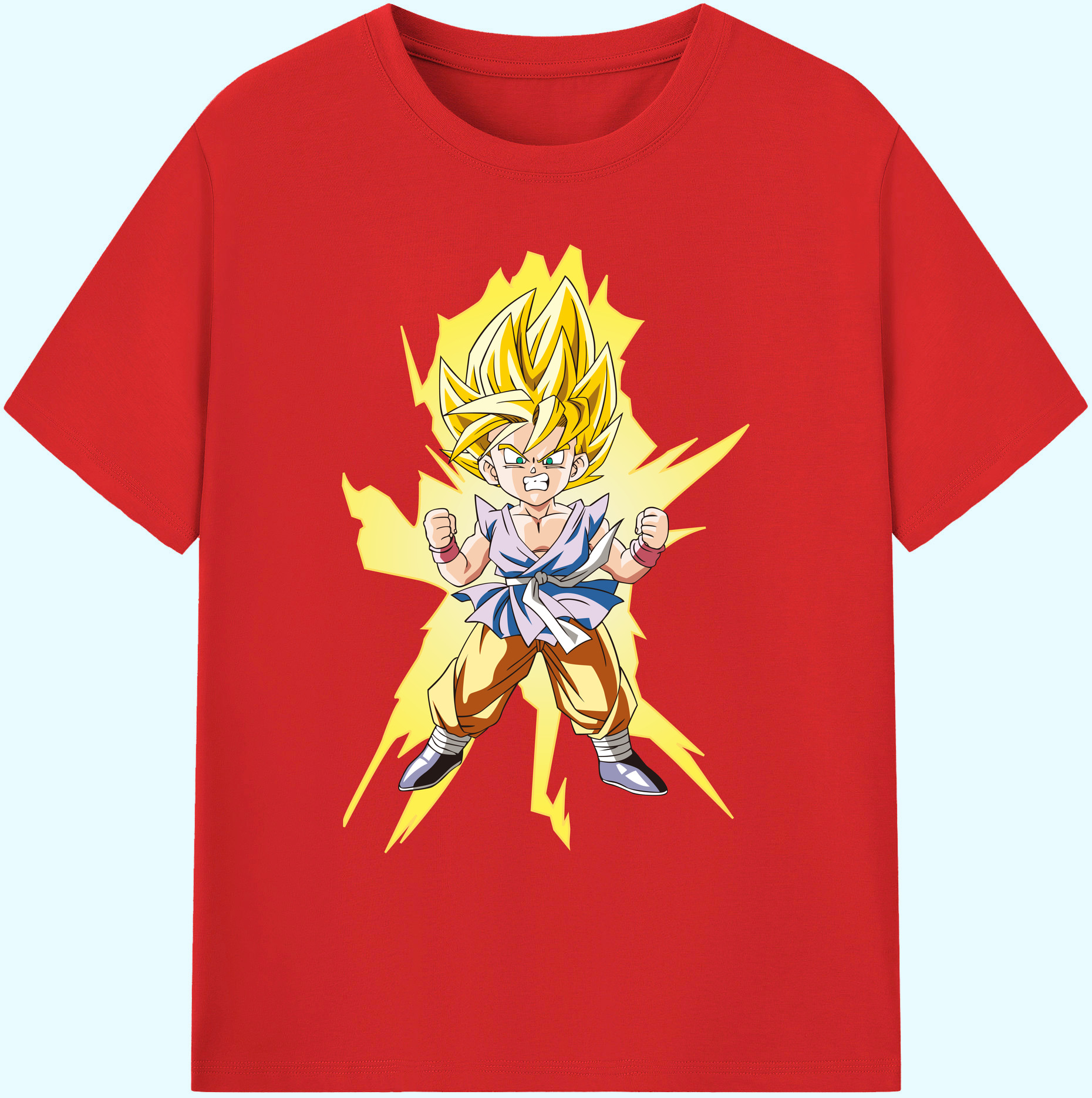 （画像用） ドラゴンボール ベジット DRAGON BALL Vegetto 綿100％ メンズ半袖Tシャツ｜肌触りやわらか＆通気性