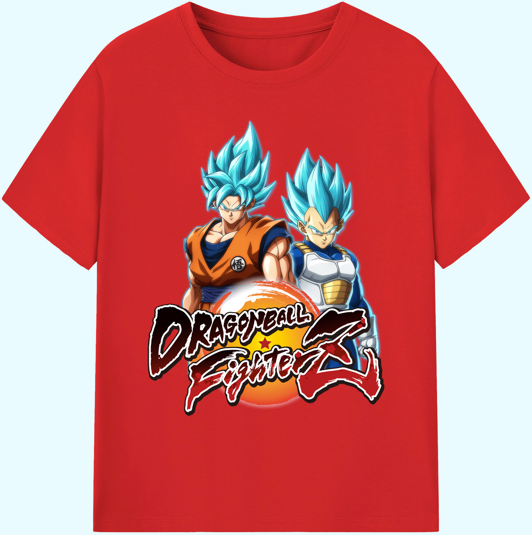 （画像用） ドラゴンボール DRAGON BALL 綿100％ メンズ半袖Tシャツ｜肌触りやわらか＆通気性