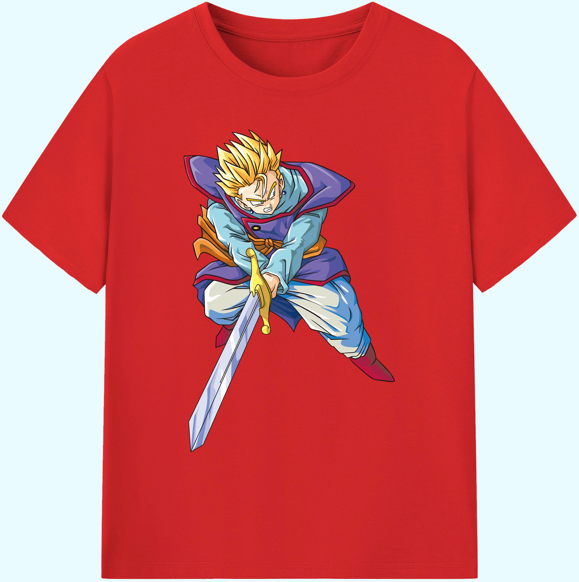 （画像用） ドラゴンボール DRAGON BALL 綿100％ メンズ半袖Tシャツ｜肌触りやわらか＆通気性