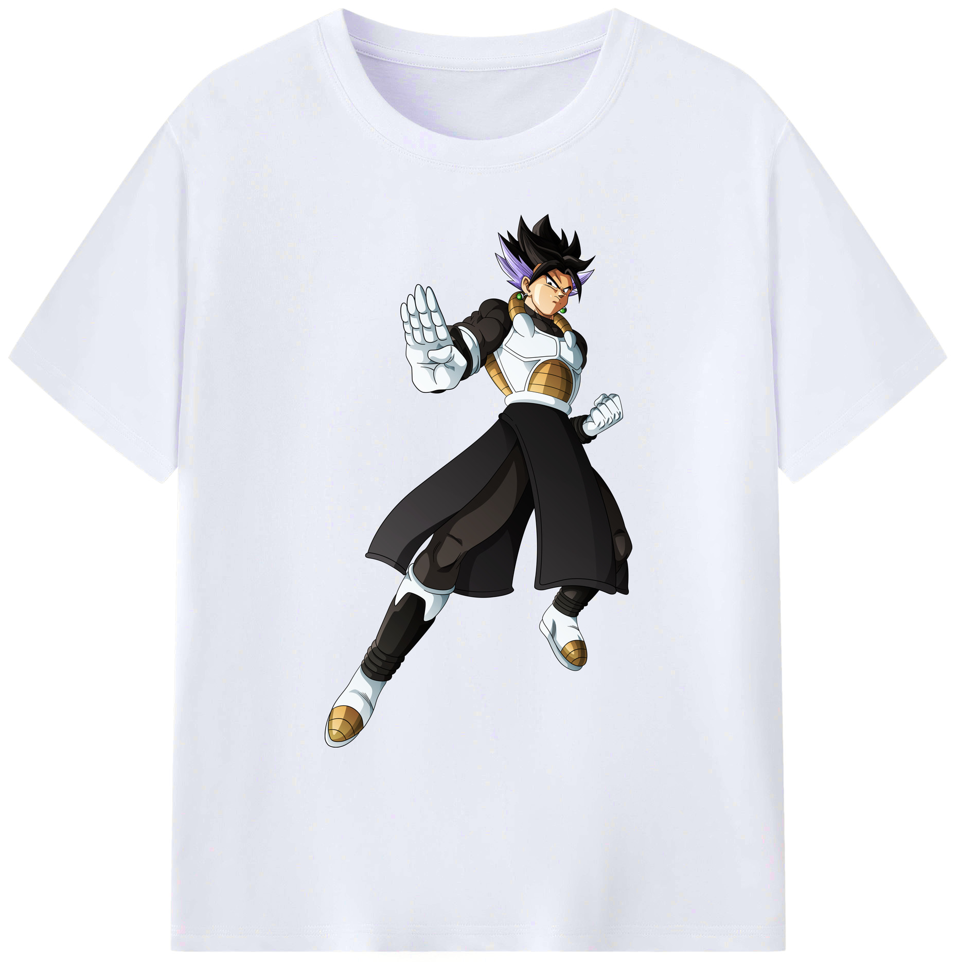 （画像用） ドラゴンボール ベジット DRAGON BALL Vegetto 綿100％ メンズ半袖Tシャツ｜肌触りやわらか＆通気性