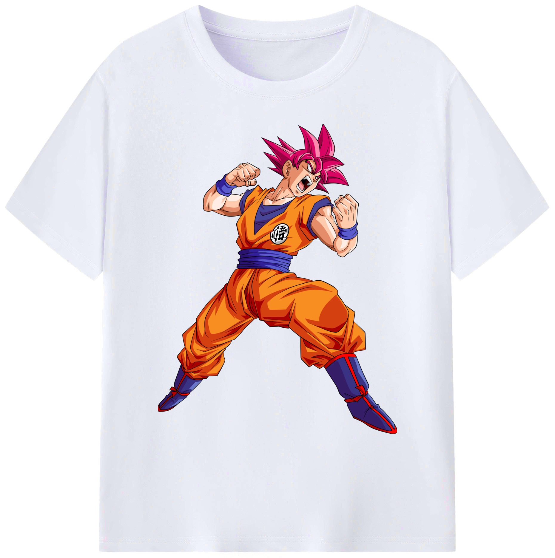 （画像用） ドラゴンボール 孫悟空（そん ごくう）Son Goku カカロット DRAGON BALL Kakarotto 綿100％ メンズ半袖Tシャツ｜肌触りやわらか＆通気性