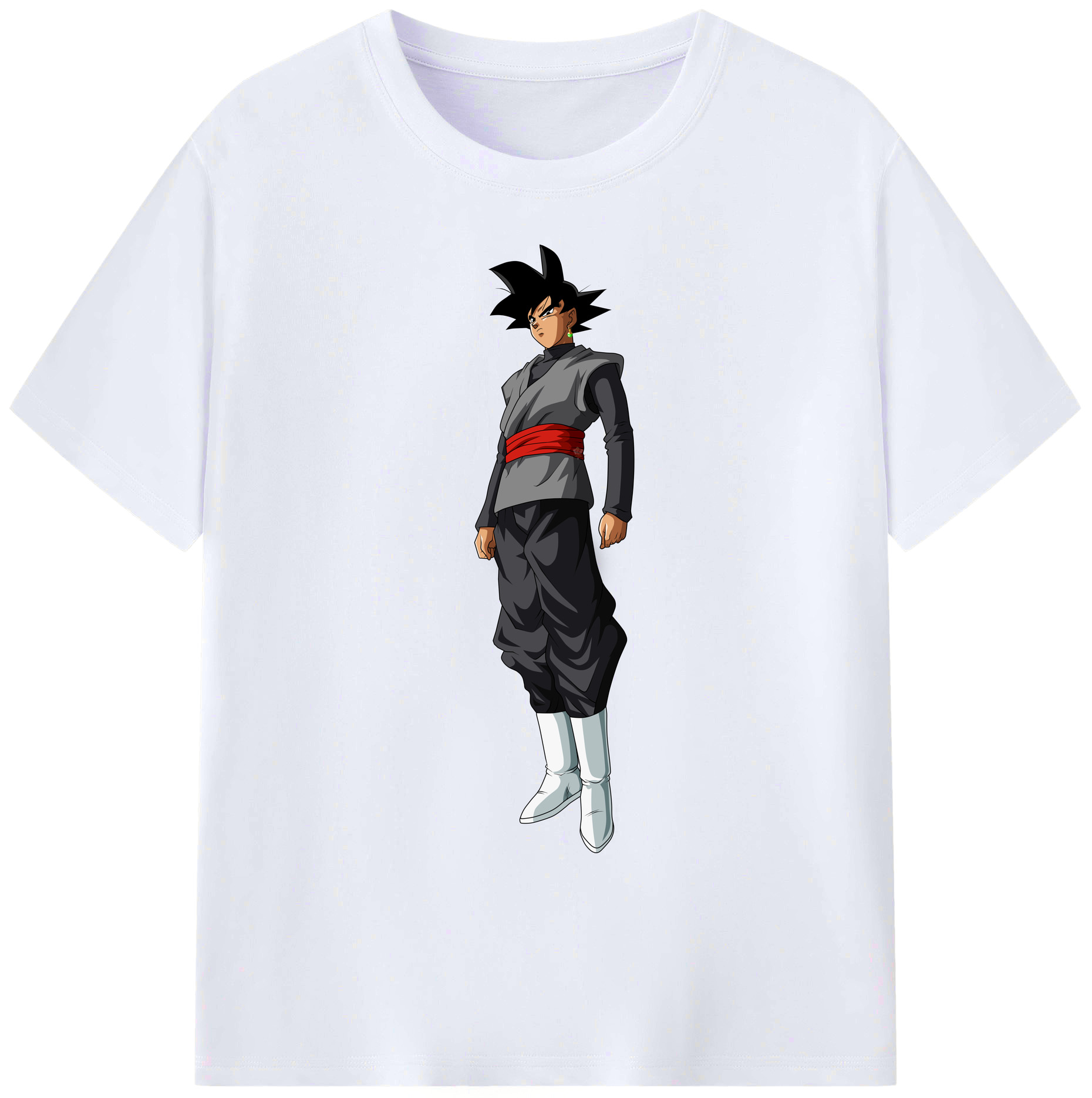 （画像用） ドラゴンボール ベジータ四世（Bejīta Yonsei）DRAGON BALL Vegeta IV 綿100％ メンズ半袖Tシャツ｜肌触りやわらか＆通気性