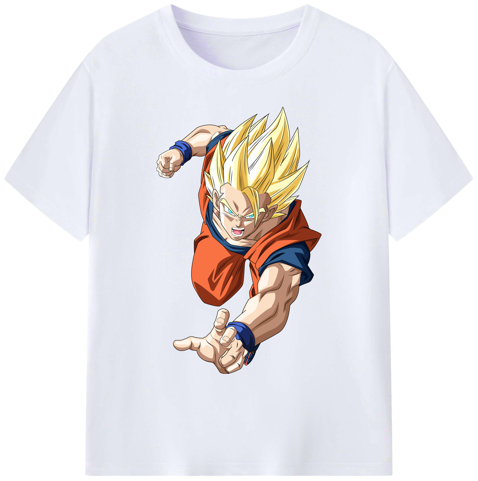 （画像用） ドラゴンボール 孫 悟飯（そんごはん）DRAGON BALL Son Gohan 綿100％ メンズ半袖Tシャツ｜肌触りやわらか＆通気性