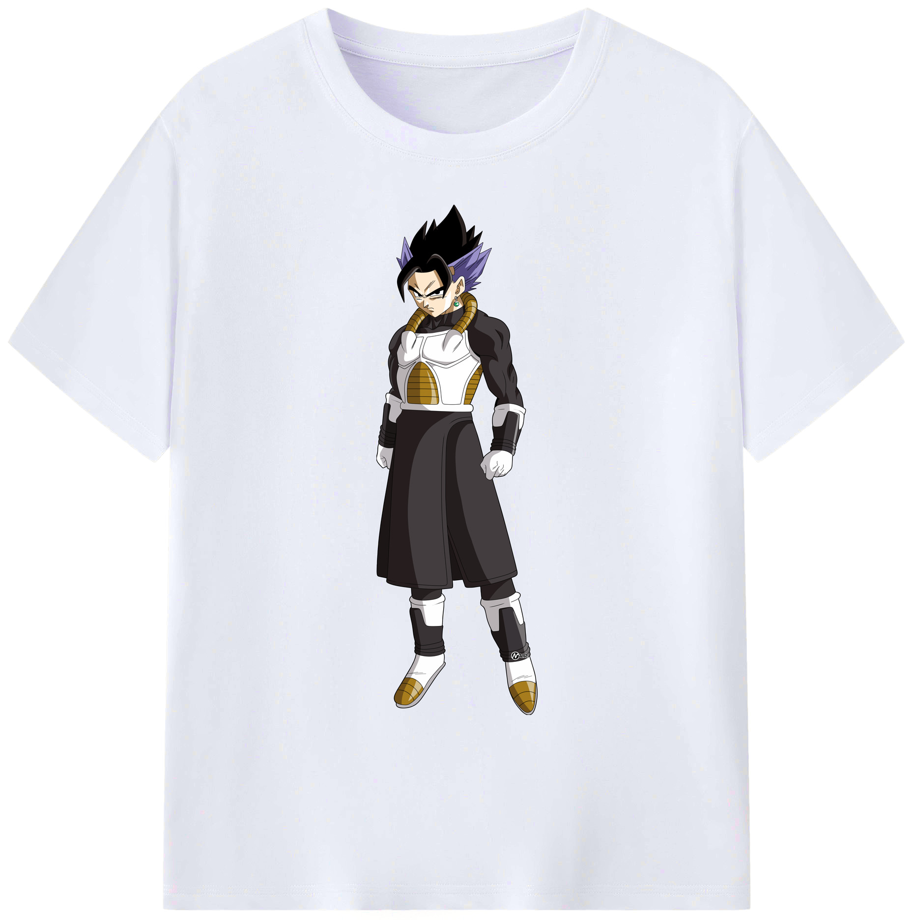 （画像用） ドラゴンボール ベジット DRAGON BALL Vegetto 綿100％ メンズ半袖Tシャツ｜肌触りやわらか＆通気性