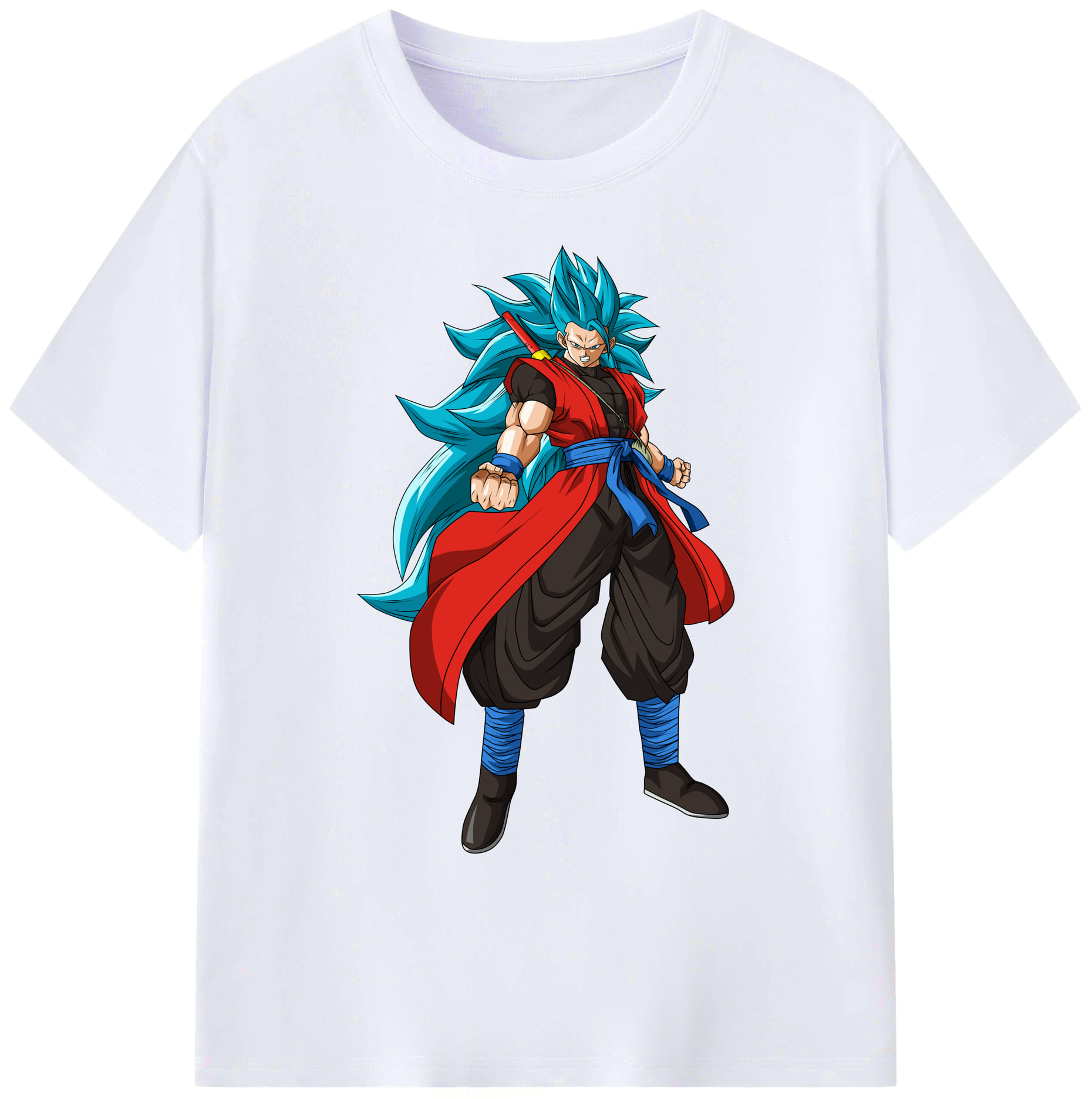 （画像用） ドラゴンボール ベジット DRAGON BALL Vegetto 綿100％ メンズ半袖Tシャツ｜肌触りやわらか＆通気性
