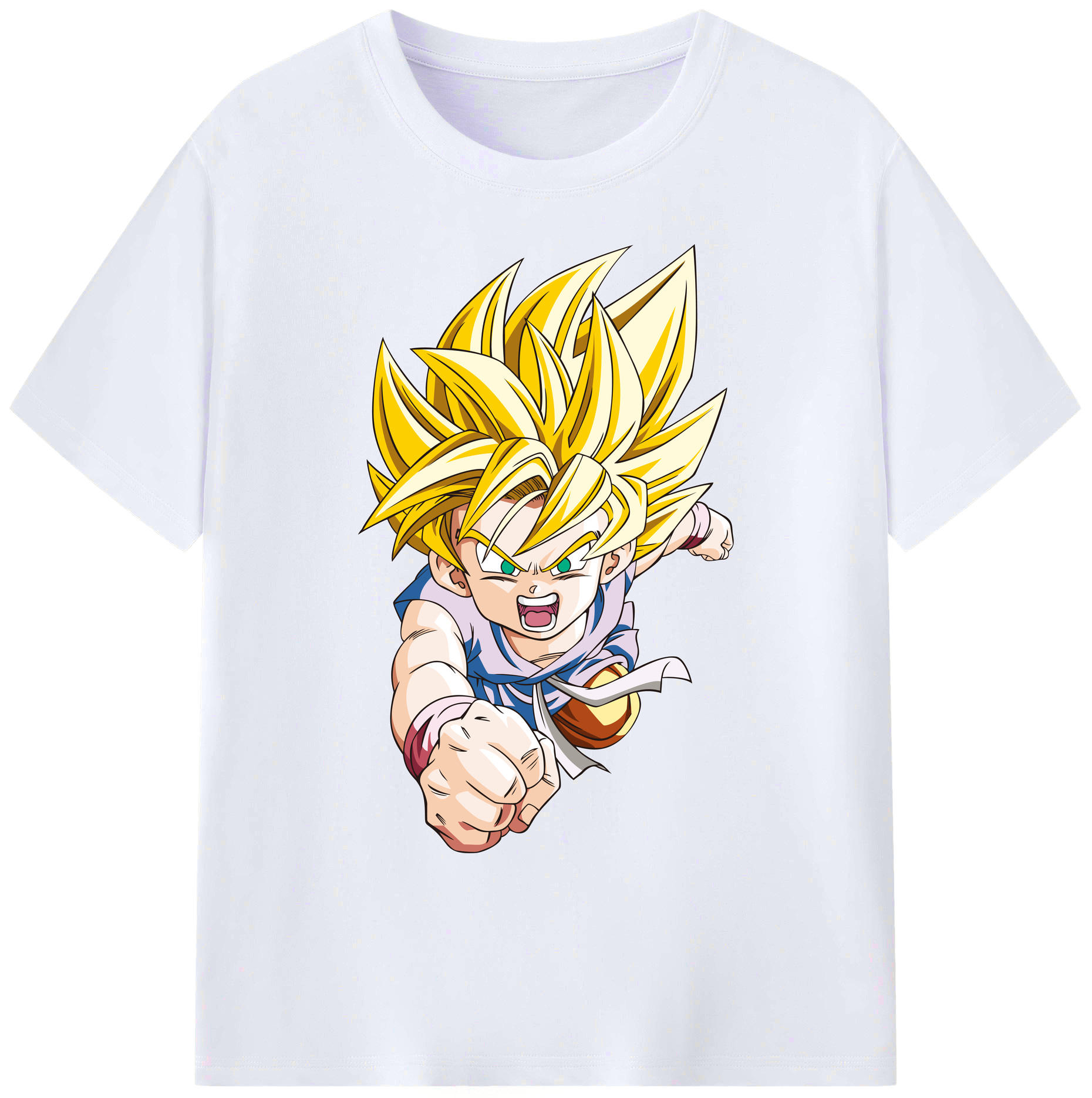 （画像用） ドラゴンボール ベジット DRAGON BALL Vegetto 綿100％ メンズ半袖Tシャツ｜肌触りやわらか＆通気性