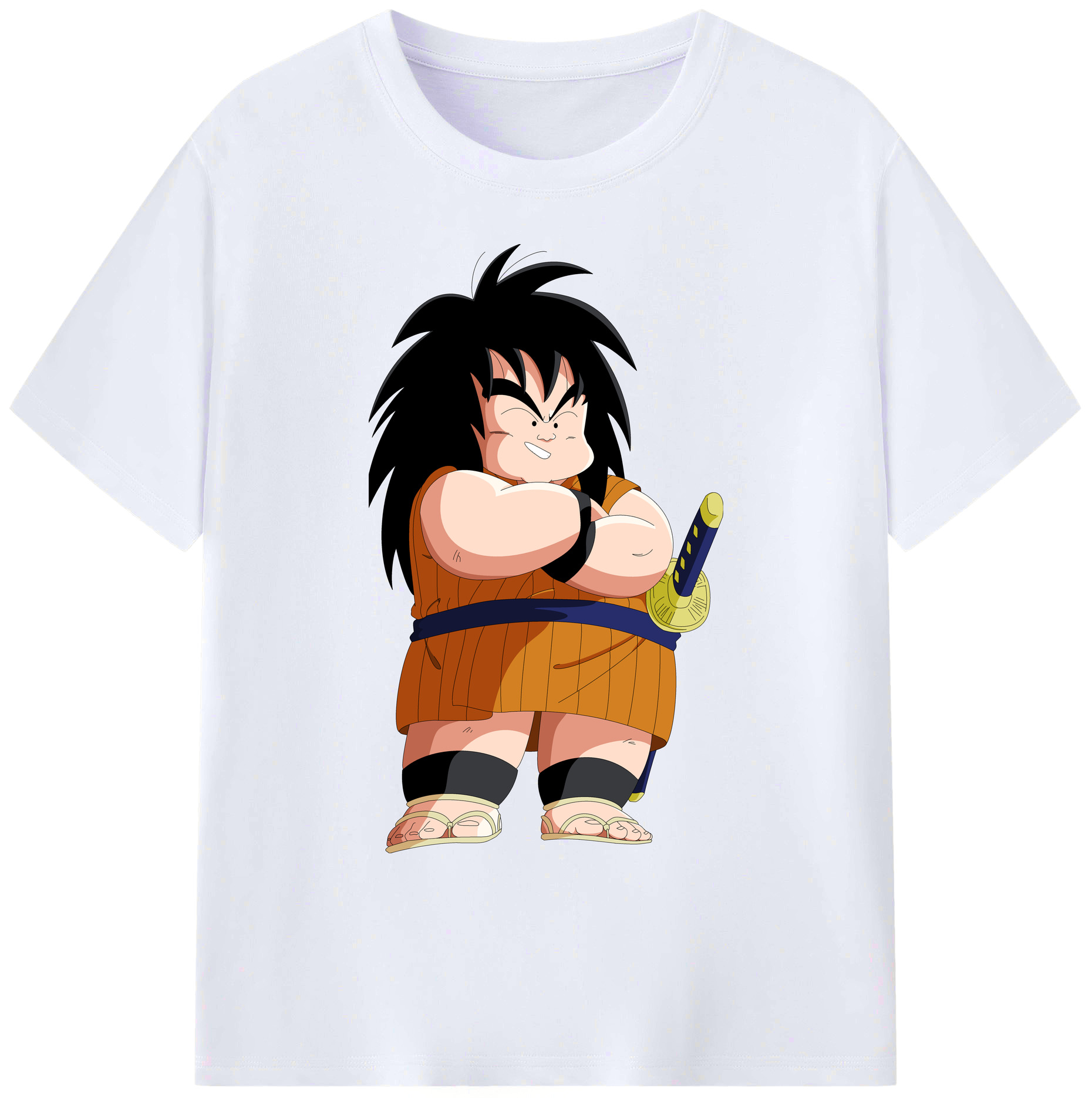（画像用） ドラゴンボール やじろべえ DRAGON BALL Yajirobe 綿100％ メンズ半袖Tシャツ｜肌触りやわらか＆通気性