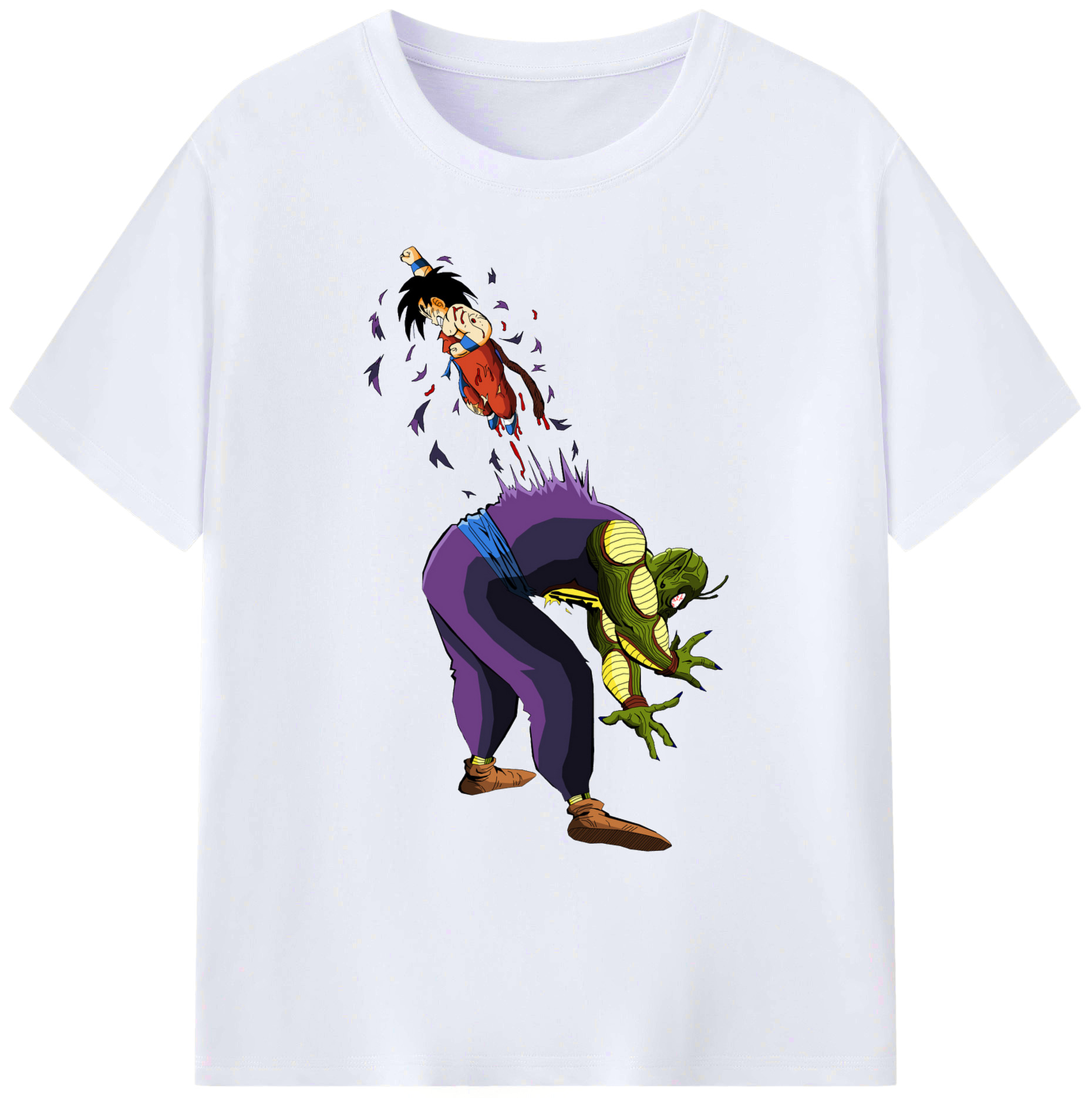 （画像用） ドラゴンボール DRAGON BALL 綿100％ メンズ半袖Tシャツ｜肌触りやわらか＆通気性