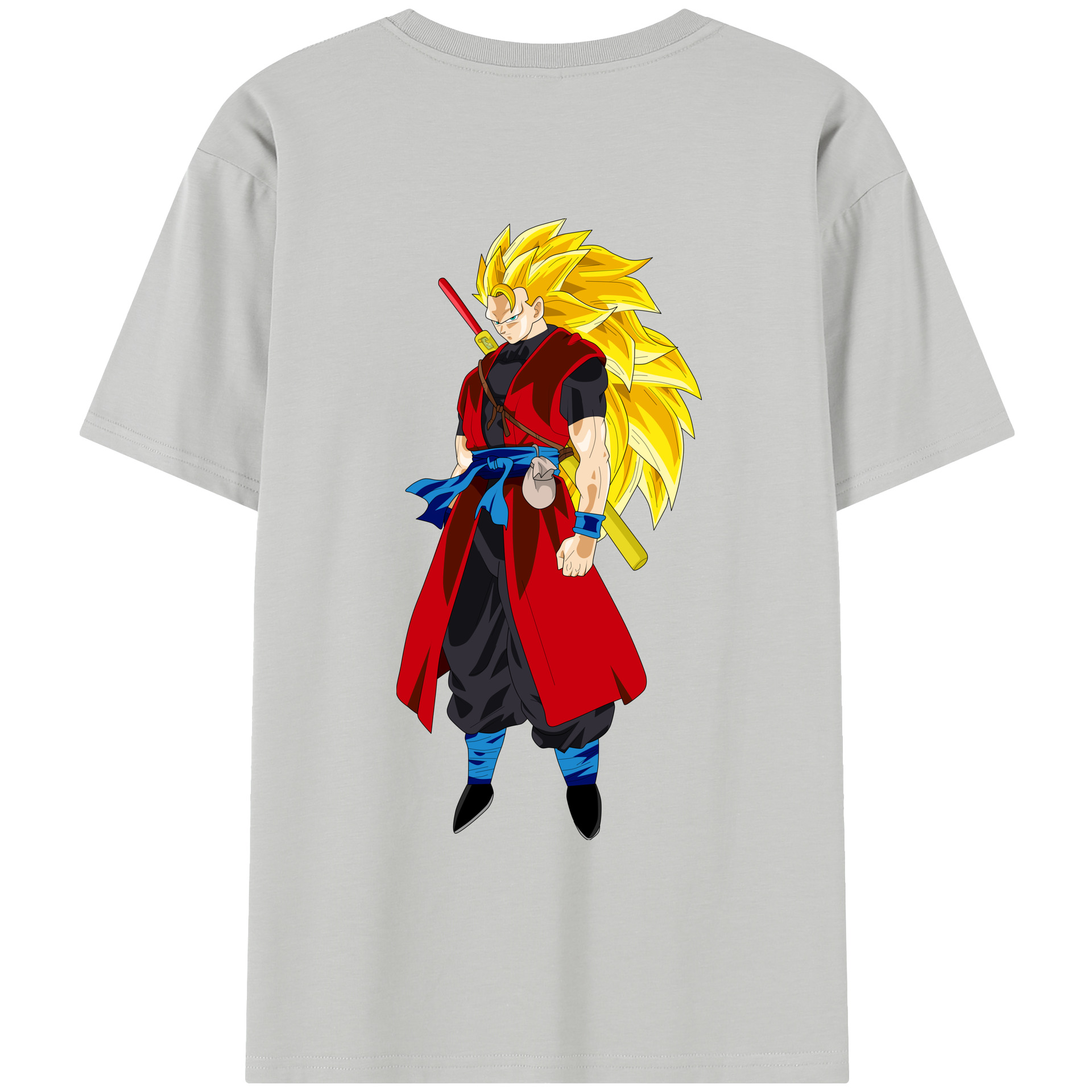 （画像用） ドラゴンボール トランクス（Torankusu）DRAGON BALL Trunks レディース半袖Tシャツ(バックプリント)