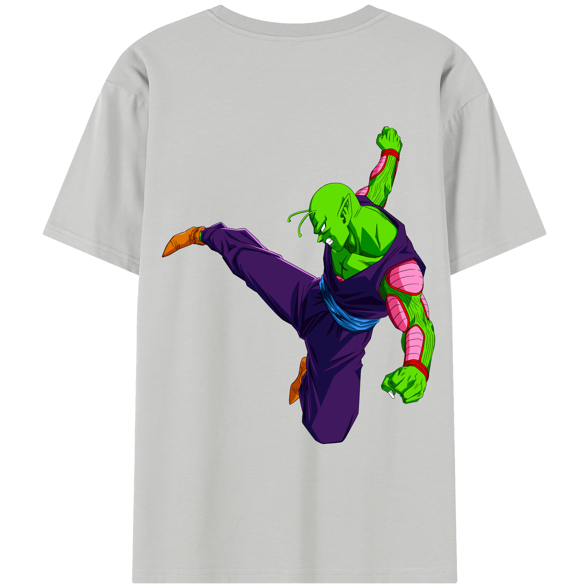 （画像用） ドラゴンボール ピッコロ DRAGON BALL Piccolo レディース半袖Tシャツ(バックプリント)