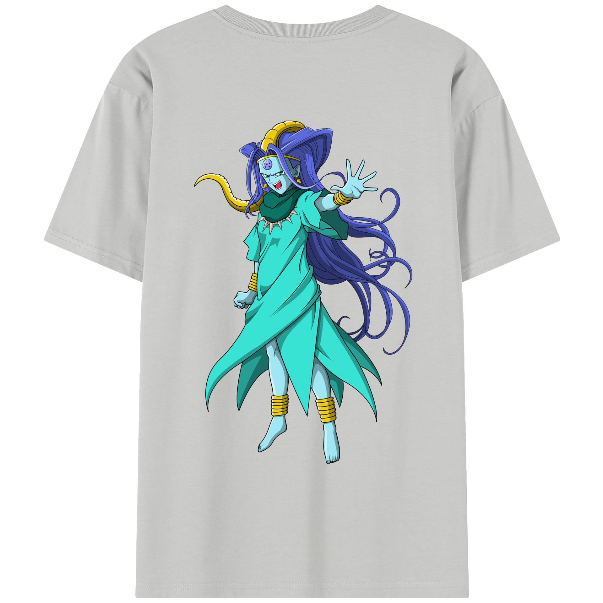 （画像用） ドラゴンボール DRAGON BALL レディース半袖Tシャツ(バックプリント)