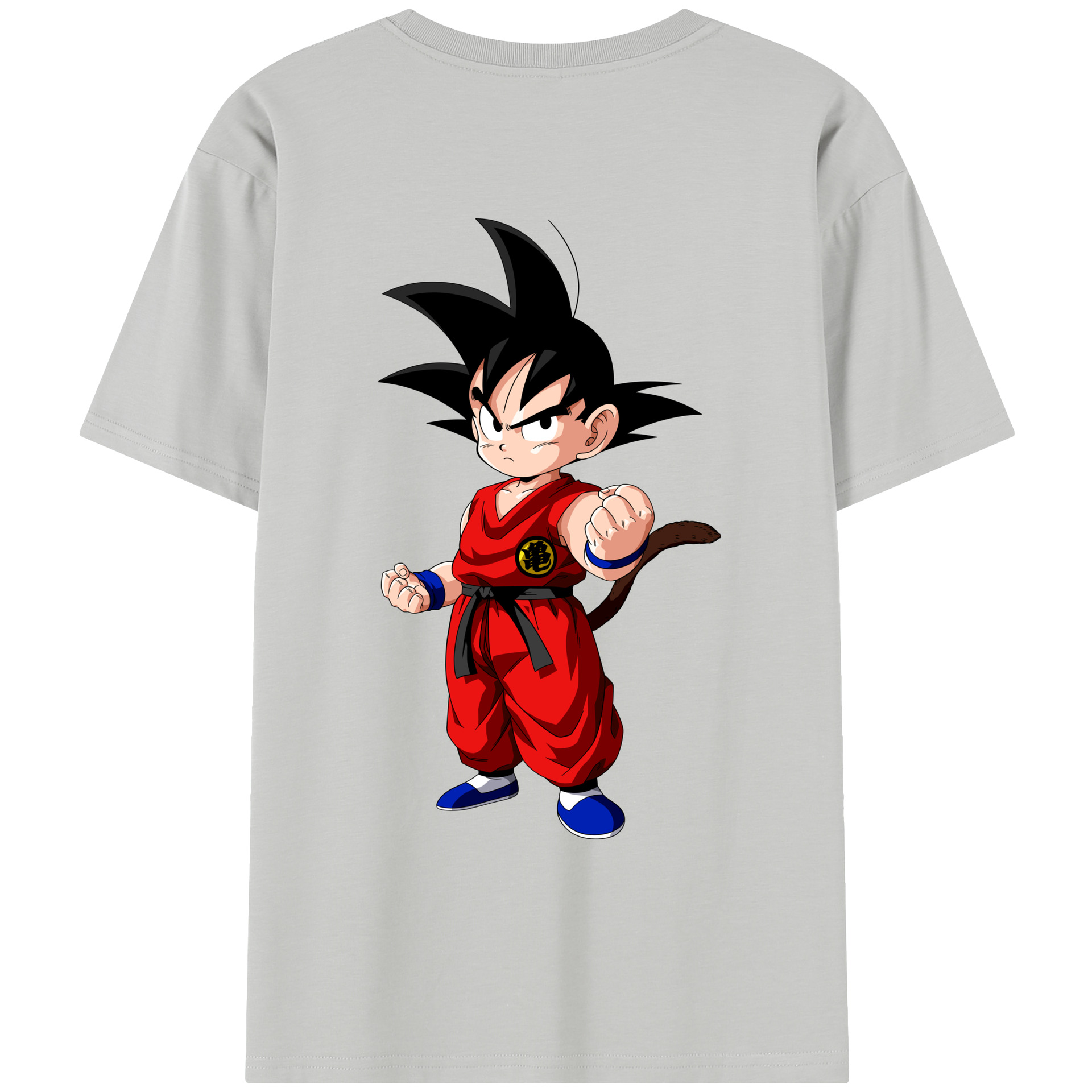 （画像用） ドラゴンボール 孫悟空（そん ごくう）Son Goku カカロット DRAGON BALL Kakarotto レディース半袖Tシャツ(バックプリント)