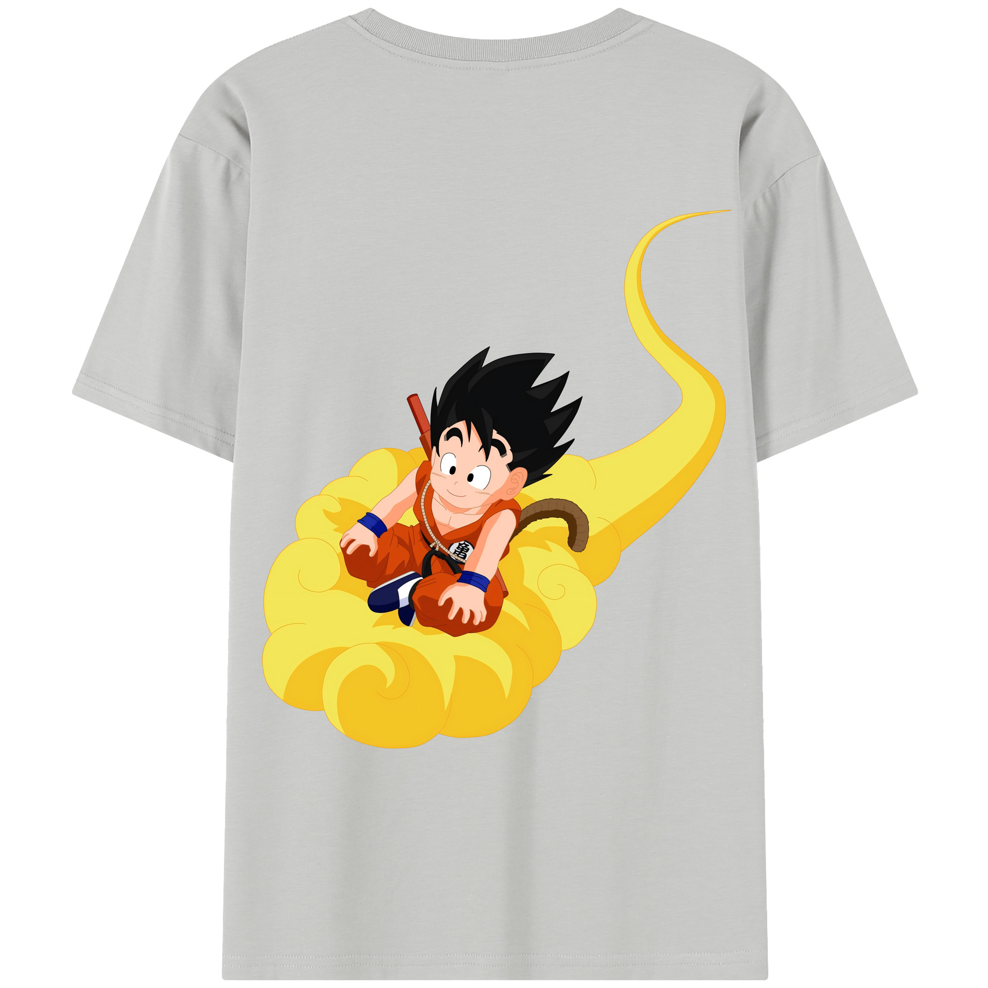 （画像用） ドラゴンボール 孫悟空（そん ごくう）Son Goku カカロット DRAGON BALL Kakarotto レディース半袖Tシャツ(バックプリント)