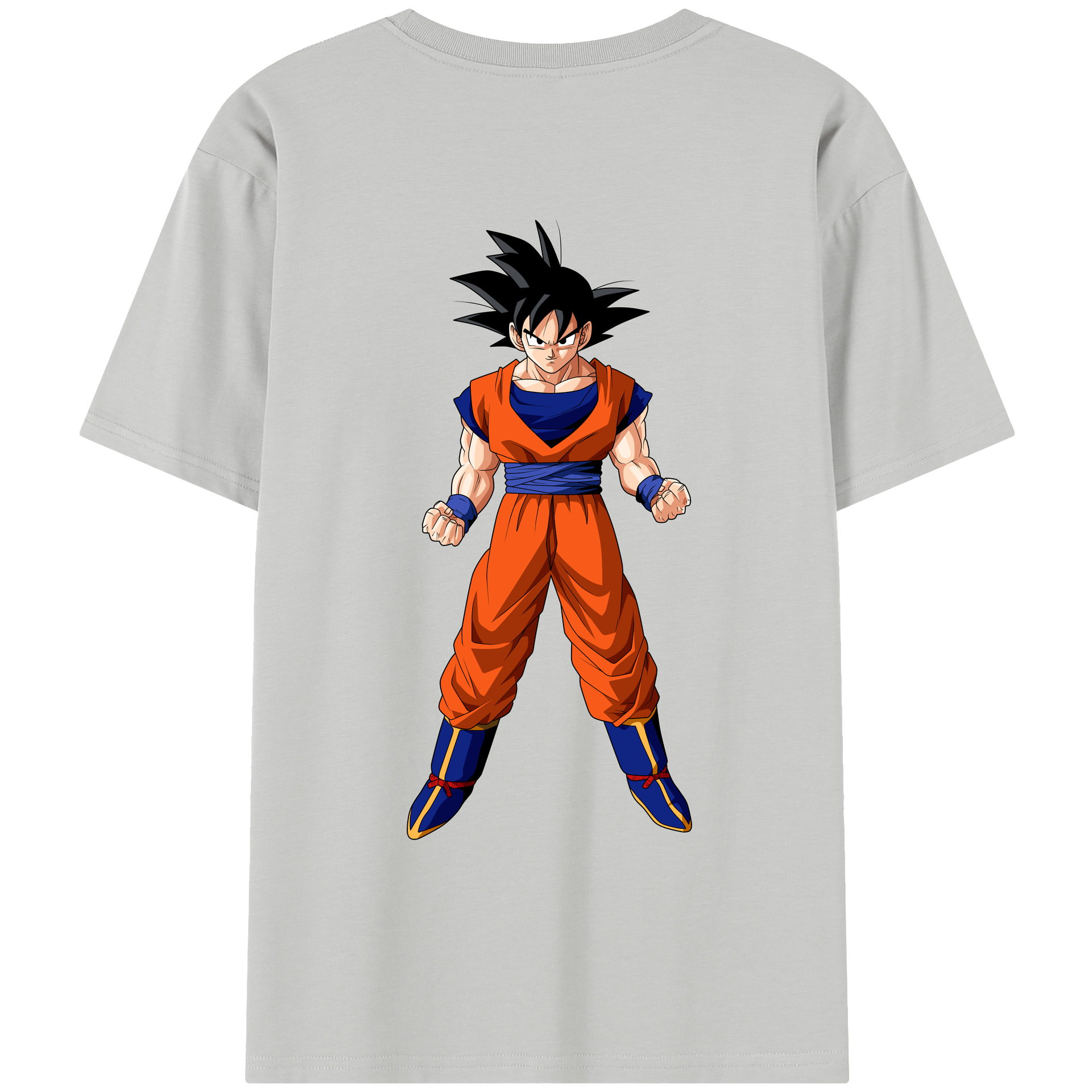 （画像用） ドラゴンボール 孫悟空（そん ごくう）Son Goku カカロット DRAGON BALL Kakarotto レディース半袖Tシャツ(バックプリント)