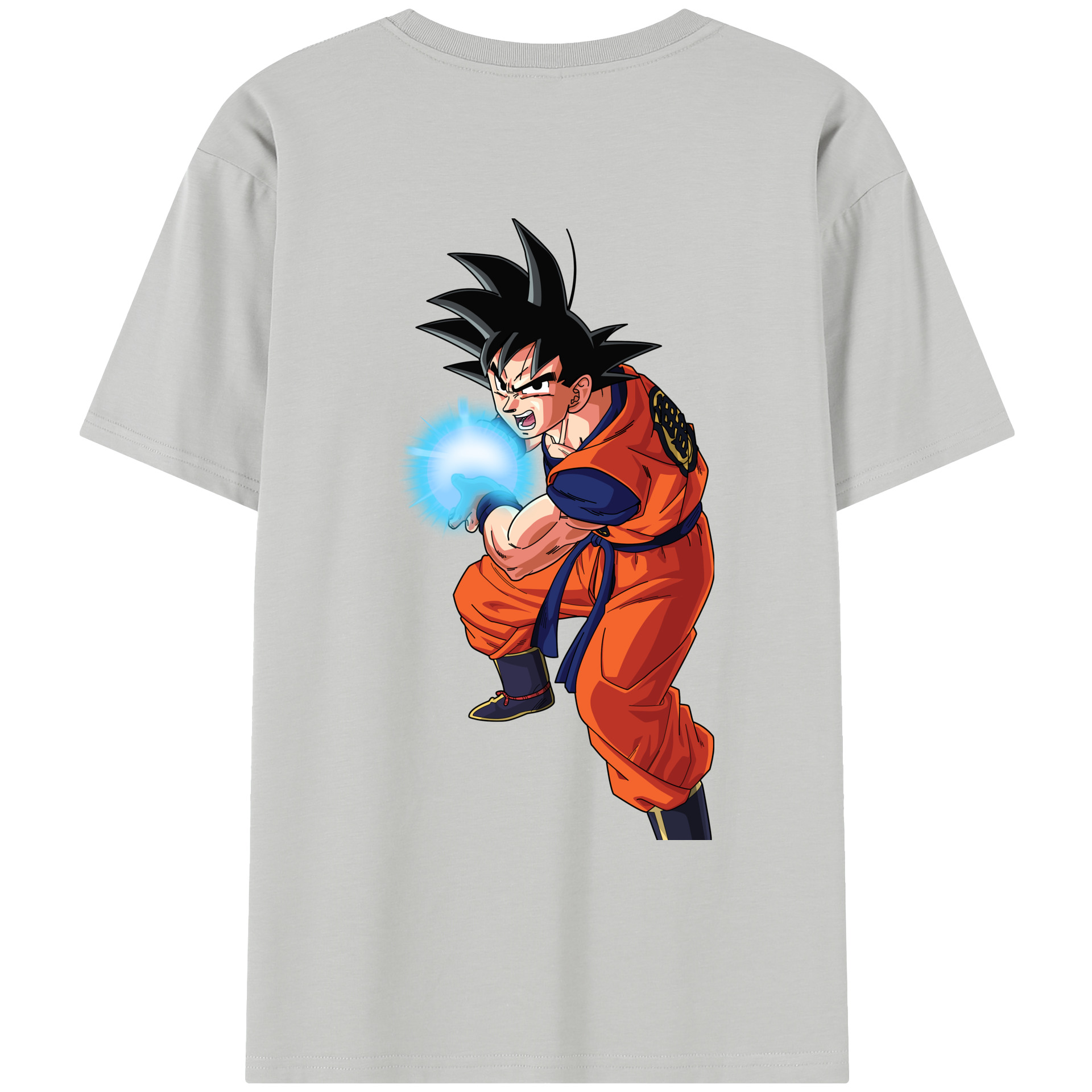 （画像用） ドラゴンボール 孫悟空（そん ごくう）Son Goku カカロット DRAGON BALL Kakarotto レディース半袖Tシャツ(バックプリント)