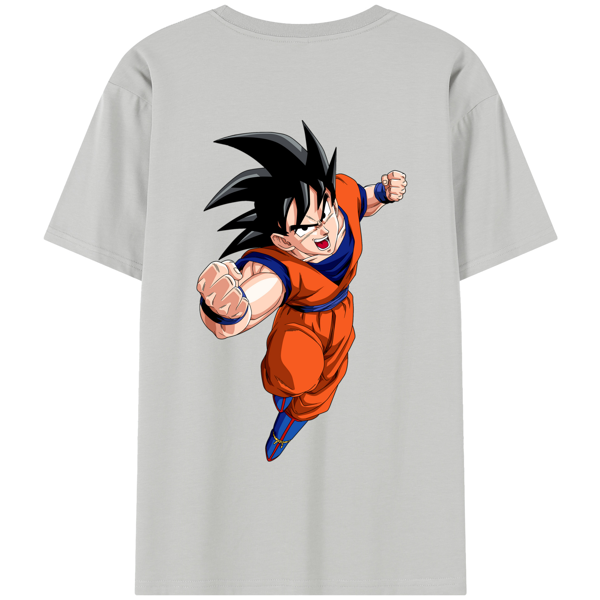 （画像用） ドラゴンボール 孫悟空（そん ごくう）Son Goku カカロット DRAGON BALL Kakarotto レディース半袖Tシャツ(バックプリント)