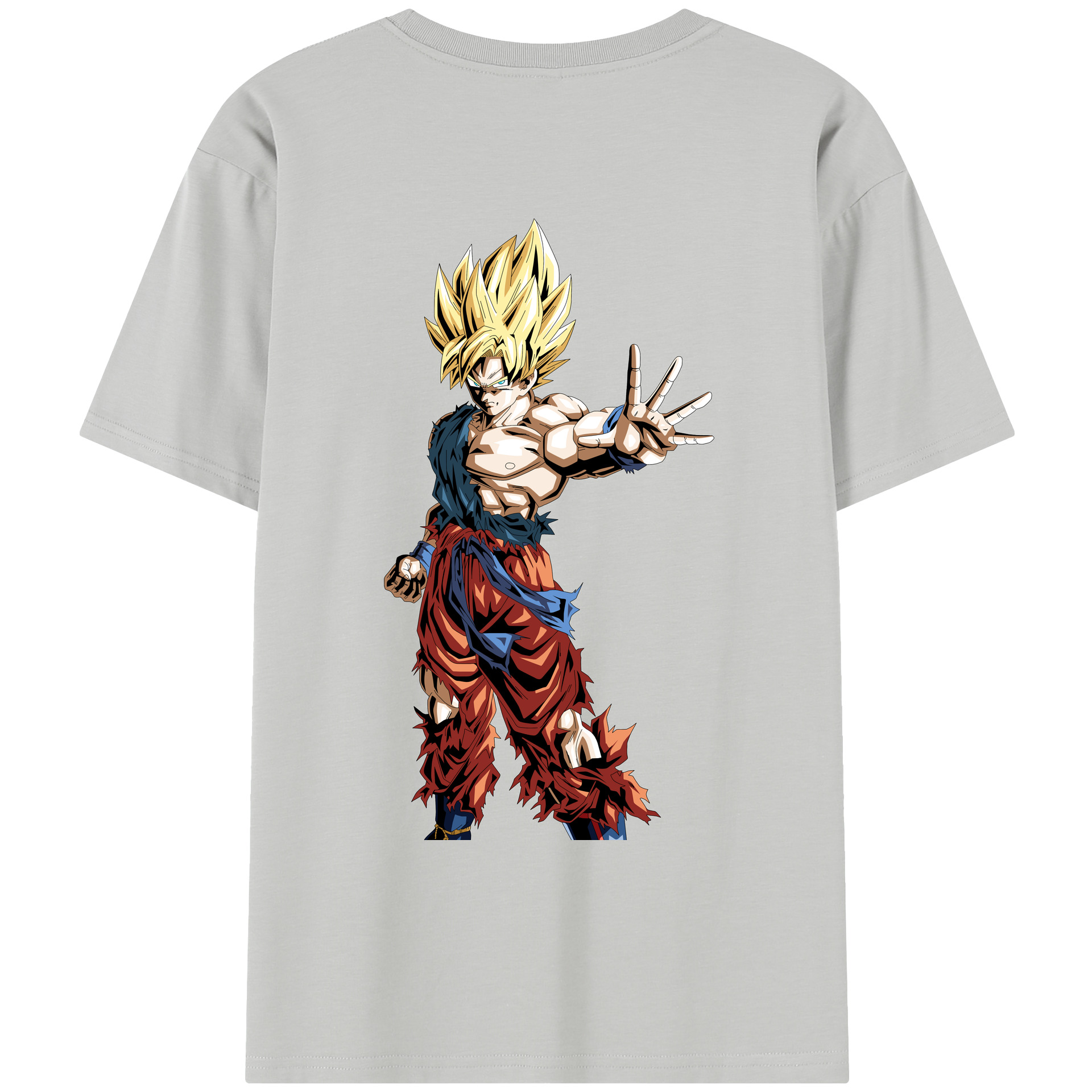 （画像用） ドラゴンボール 孫悟空（そん ごくう）Son Goku カカロット DRAGON BALL Kakarotto レディース半袖Tシャツ(バックプリント)