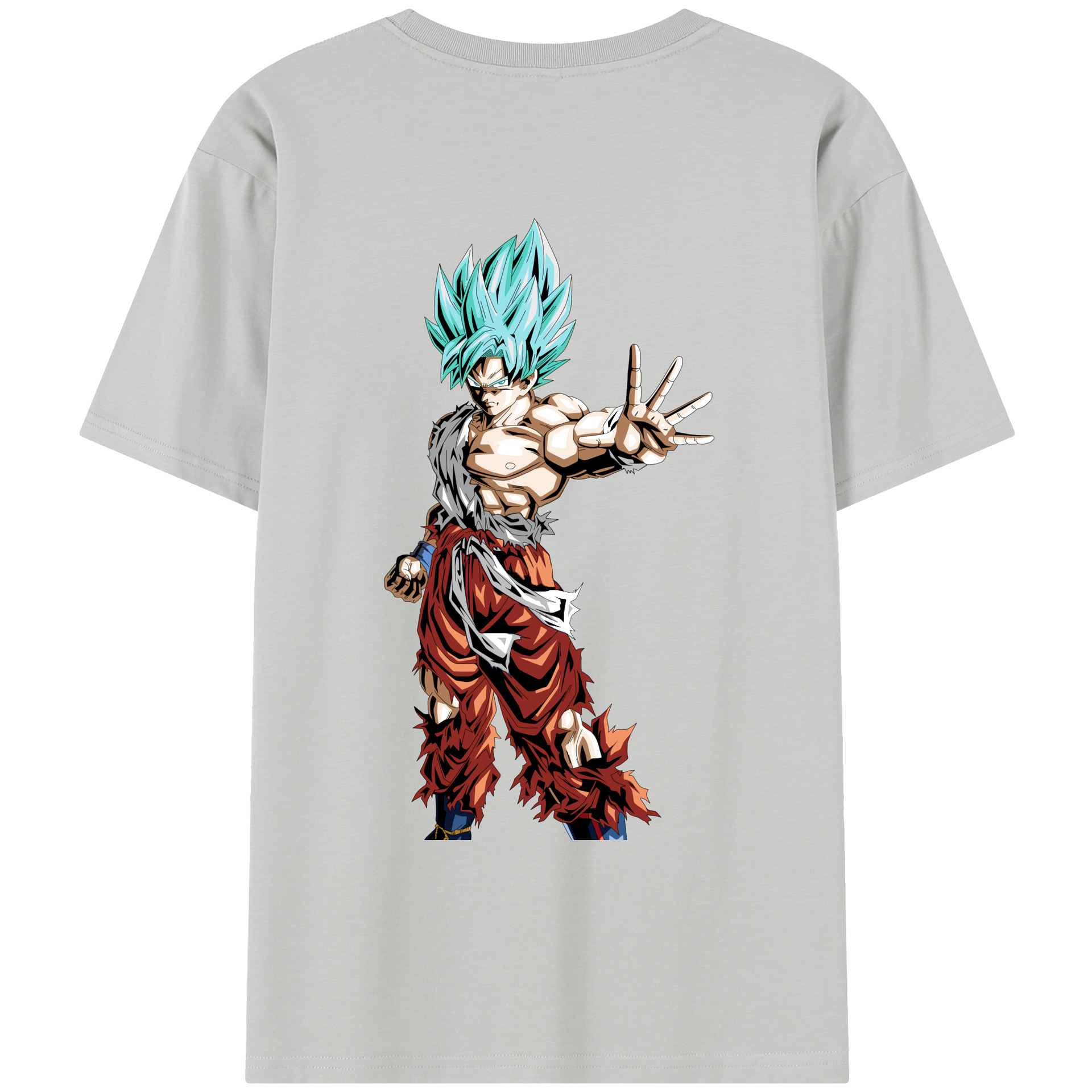 （画像用） ドラゴンボール 孫悟空（そん ごくう）Son Goku カカロット DRAGON BALL Kakarotto レディース半袖Tシャツ(バックプリント)